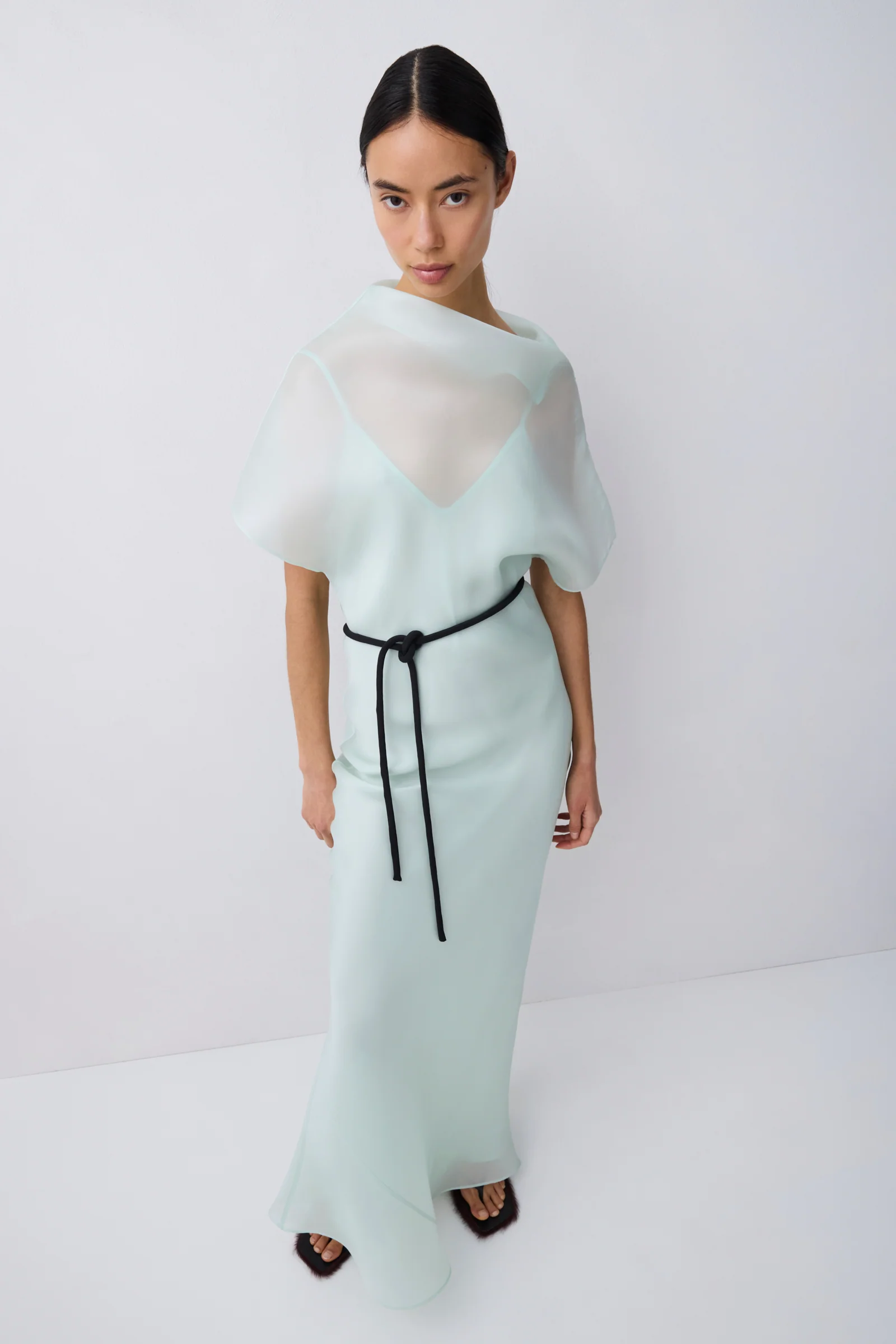 AQUA ORGANZA EVOLUTION DRESS