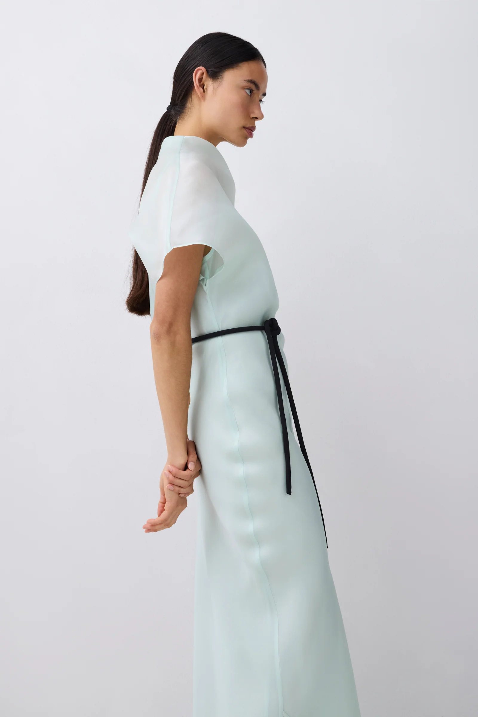 AQUA ORGANZA EVOLUTION DRESS - Image 4