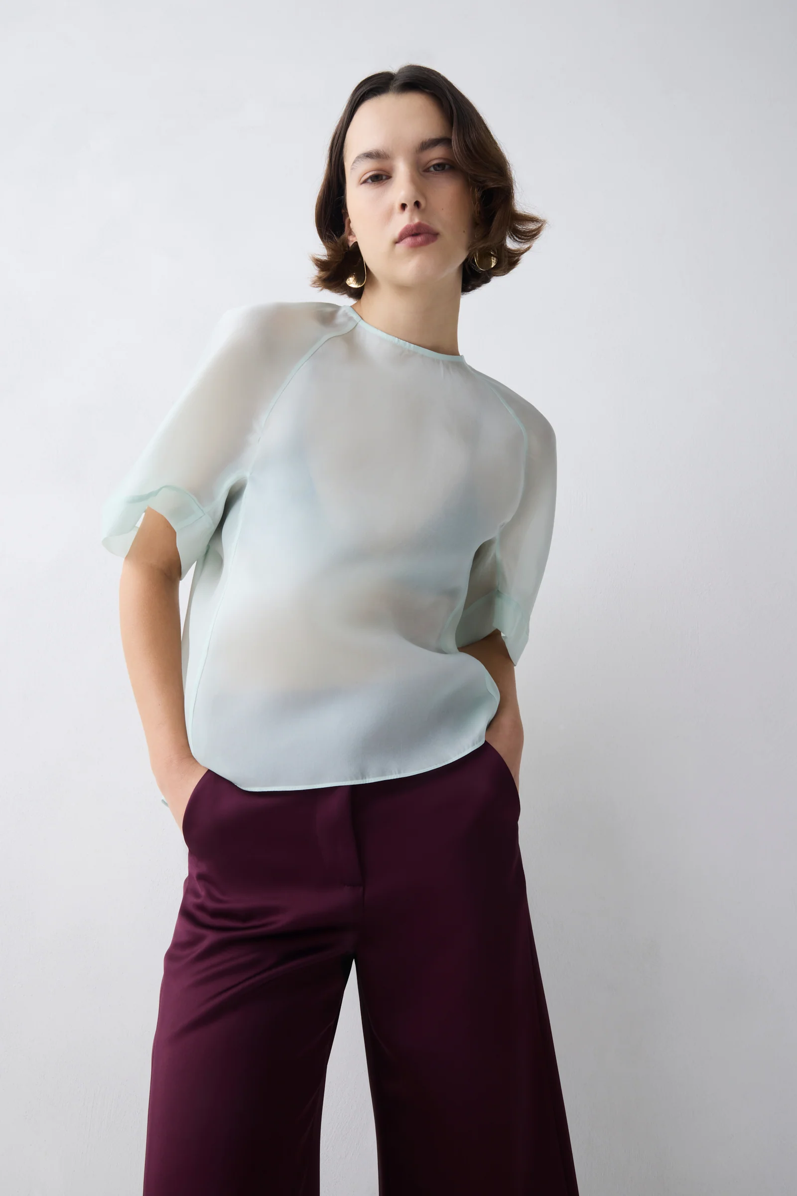 AQUA ORGANZA EVOLVE TOP - Image 2