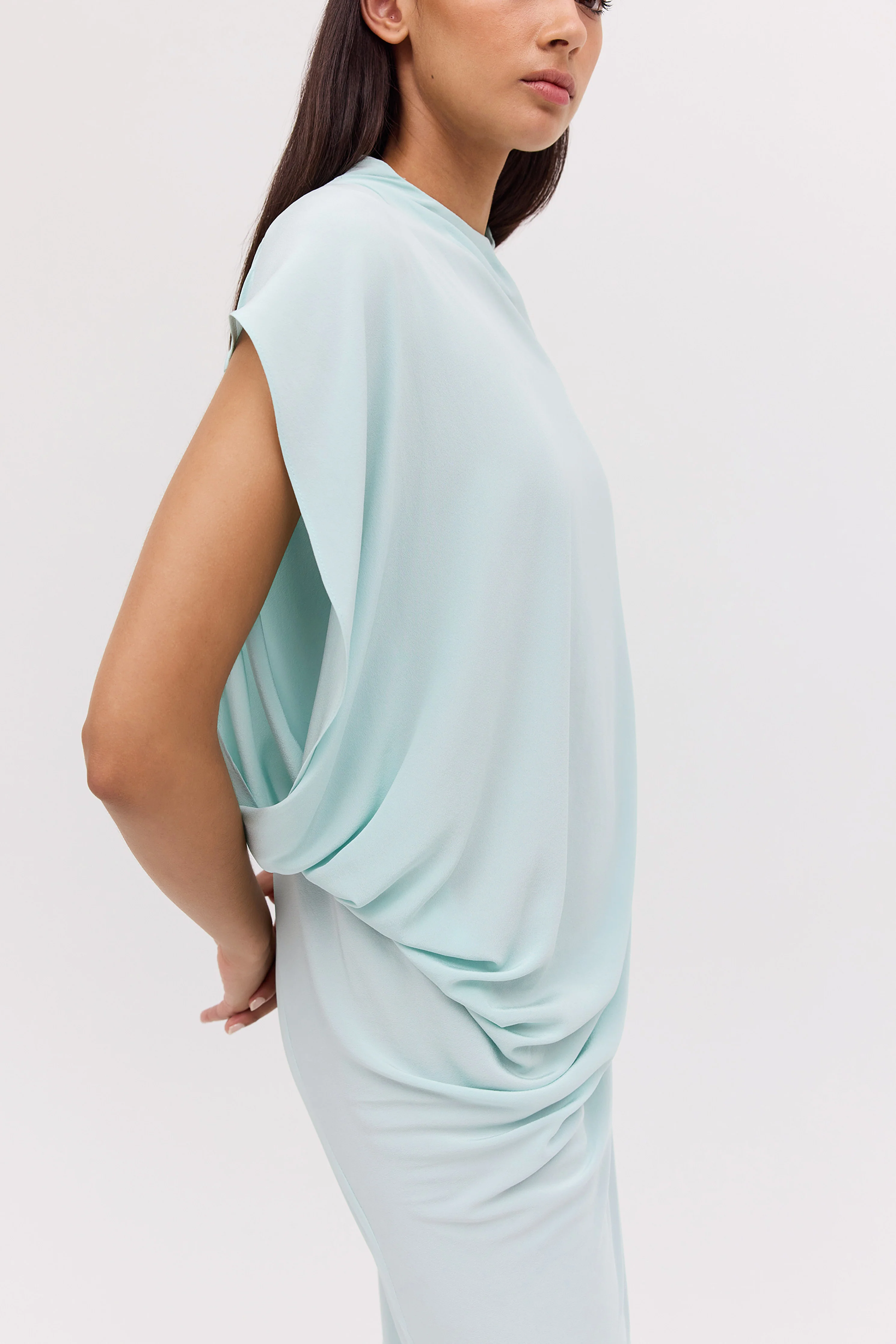 AQUA SILK CDC INFINITE DRESS - Image 4