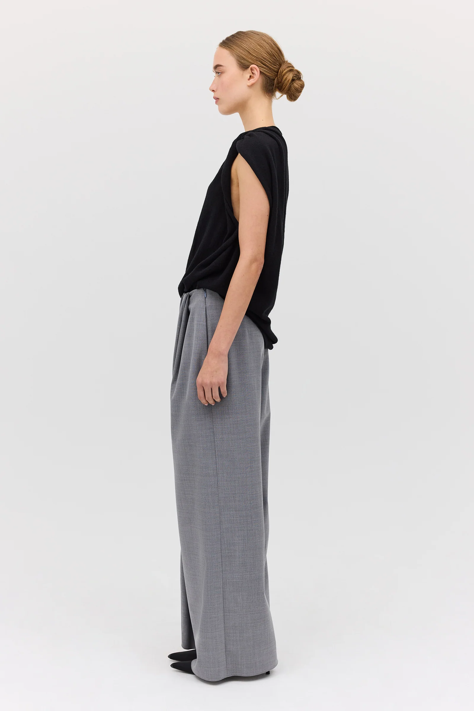 BLACK CASHMERE GENTLE KNIT - Image 6