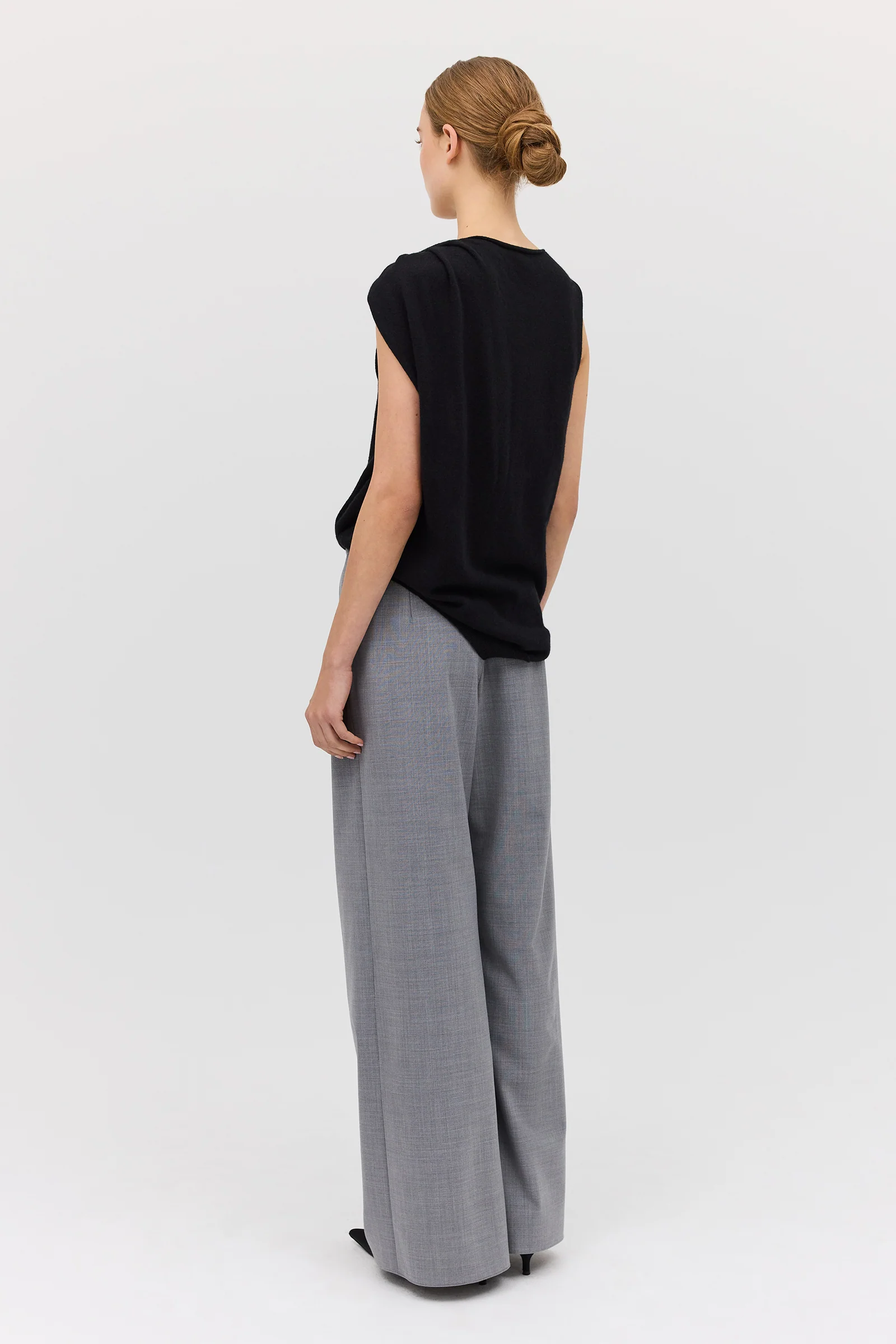 BLACK CASHMERE GENTLE KNIT - Image 7