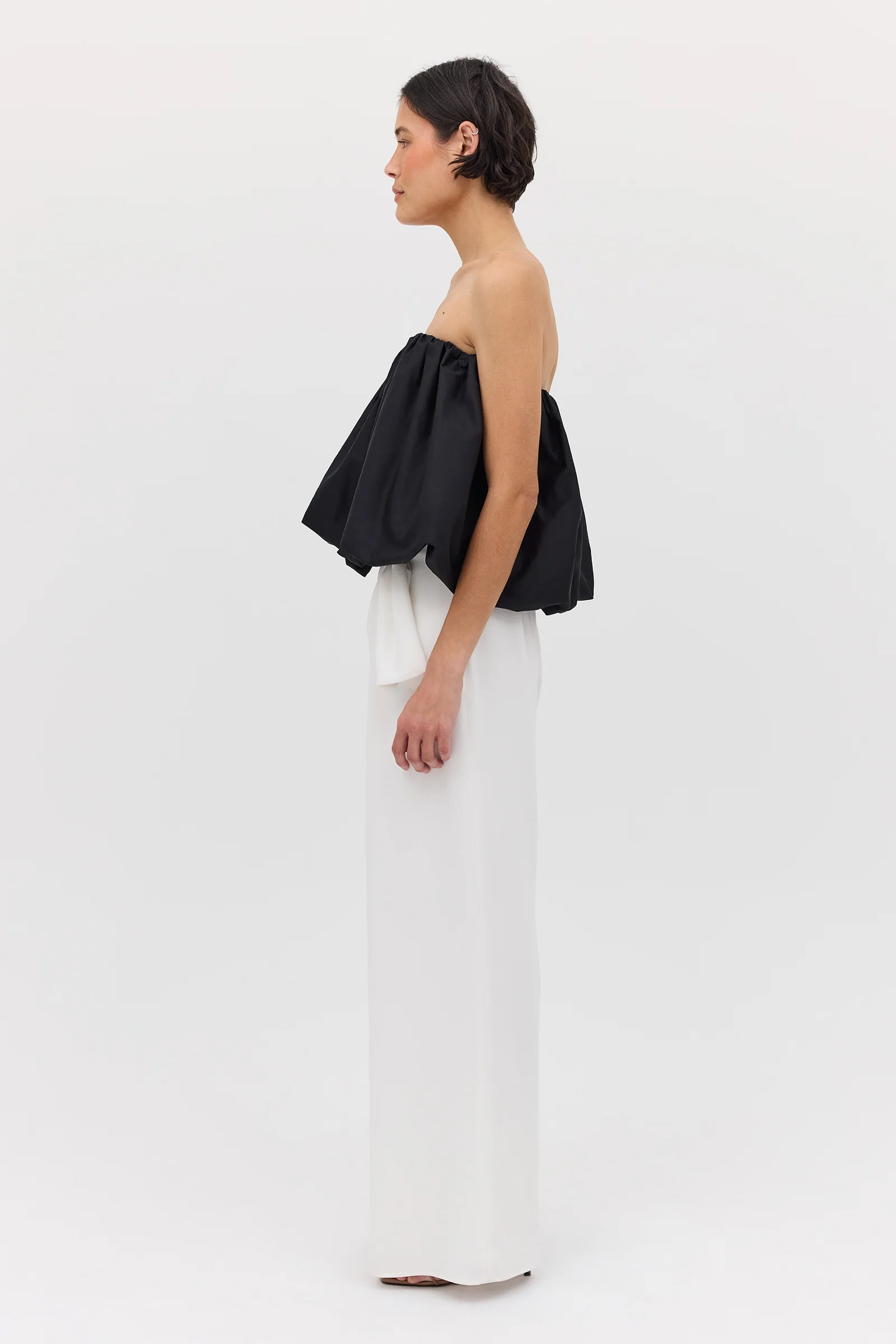 BLACK COTTON HAZEL TOP - Image 5