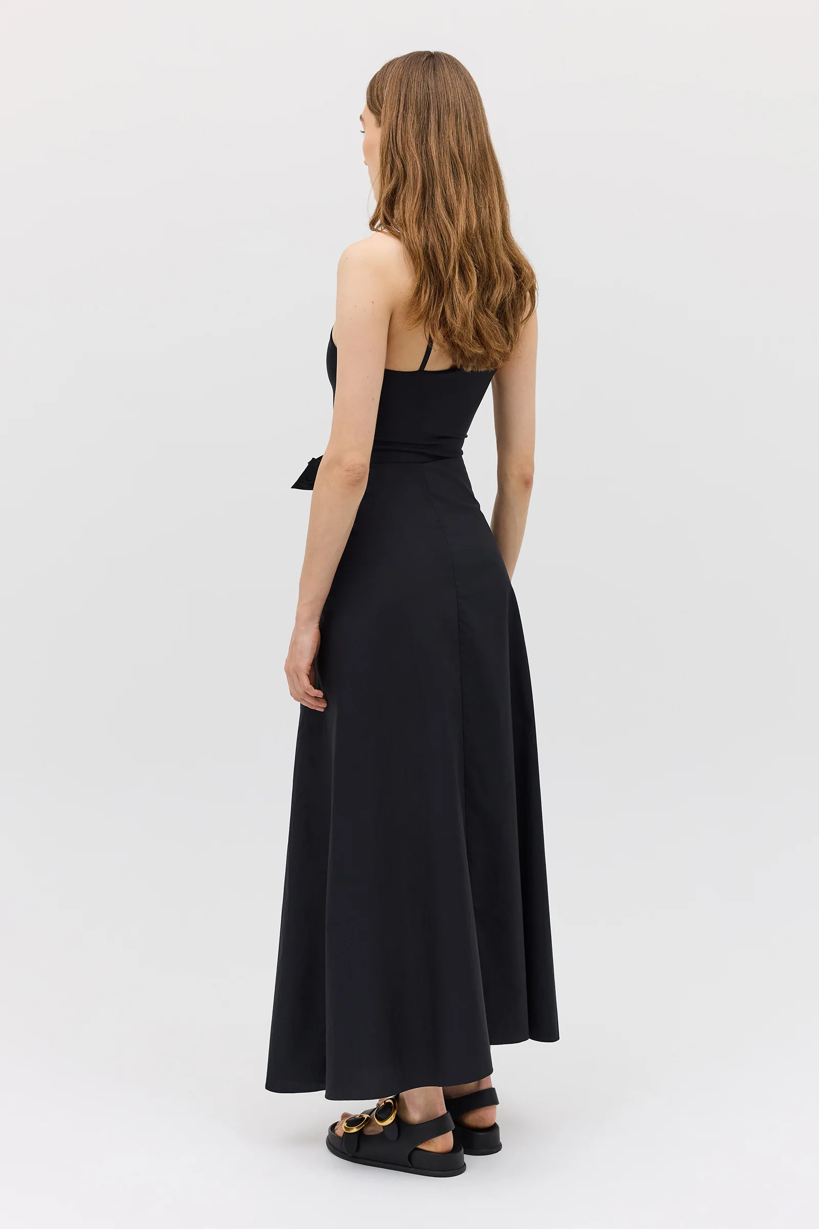 BLACK COTTON NOSTALGIA SKIRT - Image 6