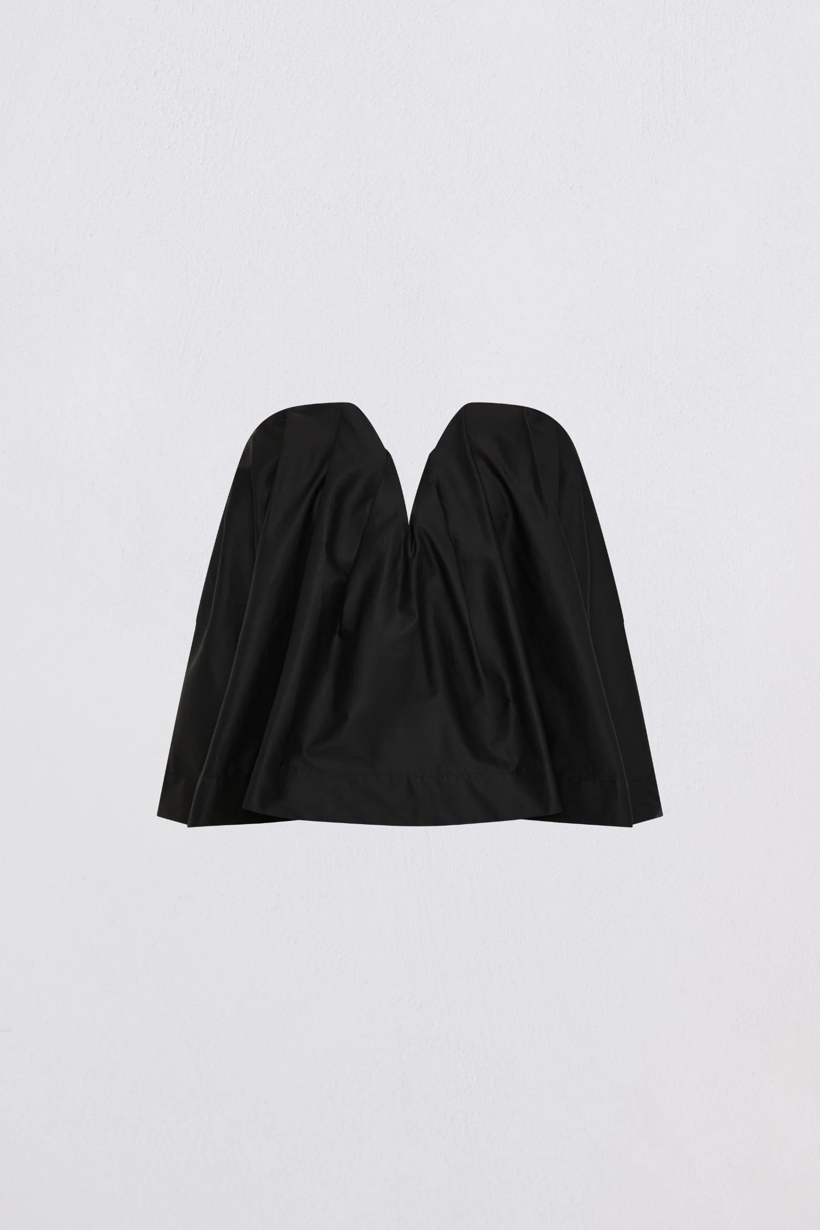 BLACK COTTON PRISM TOP - Image 8