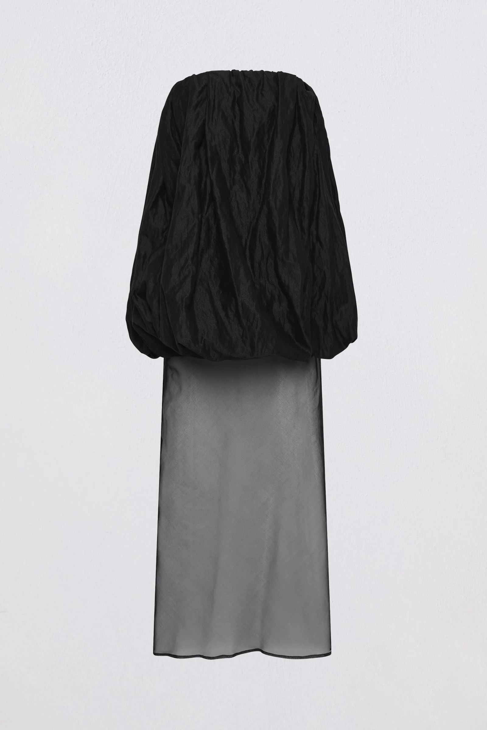 BLACK METAL COTTON HAZEL DRESS - Image 9
