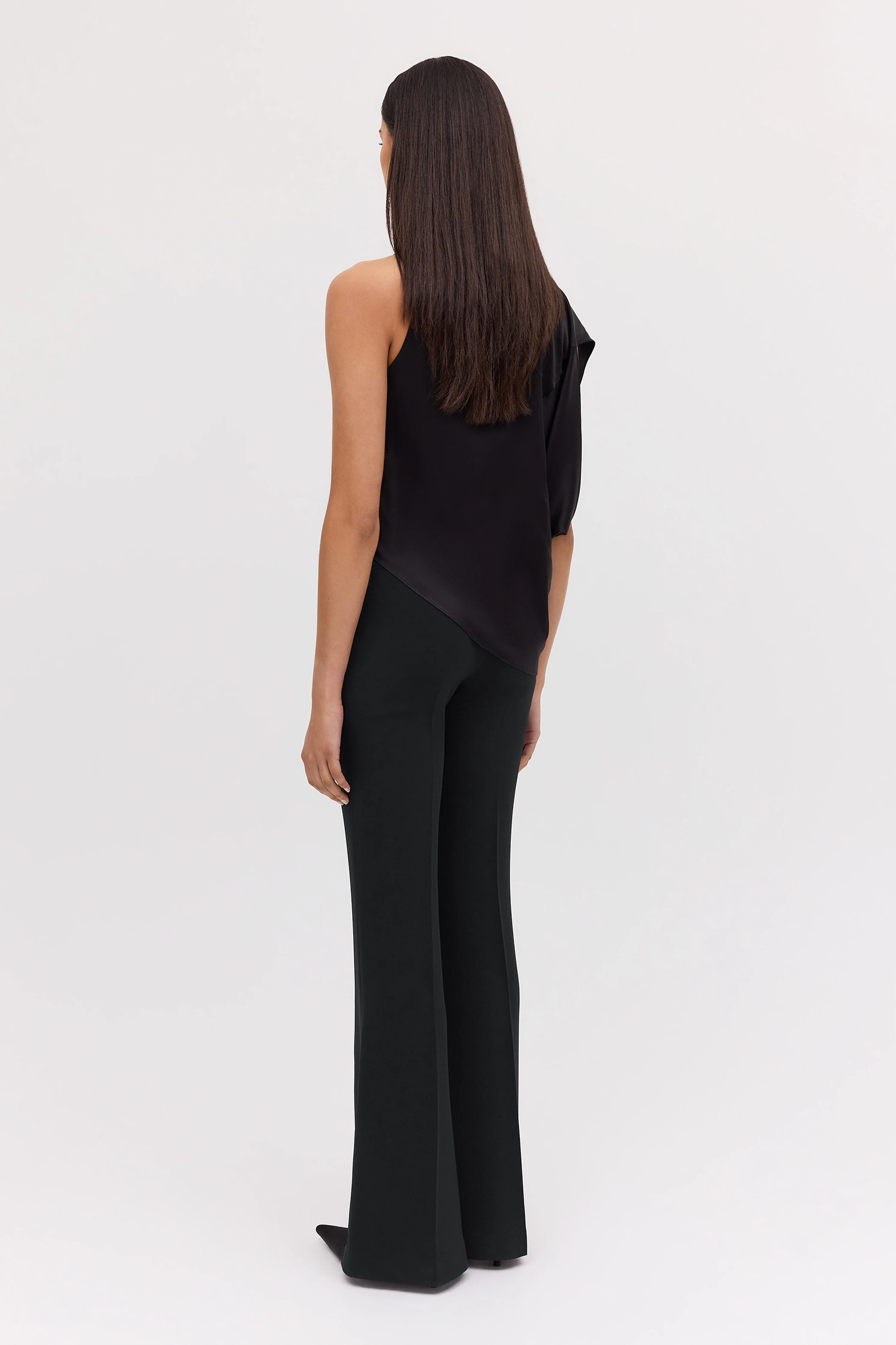 BLACK SATIN INFINITE TOP - Image 7
