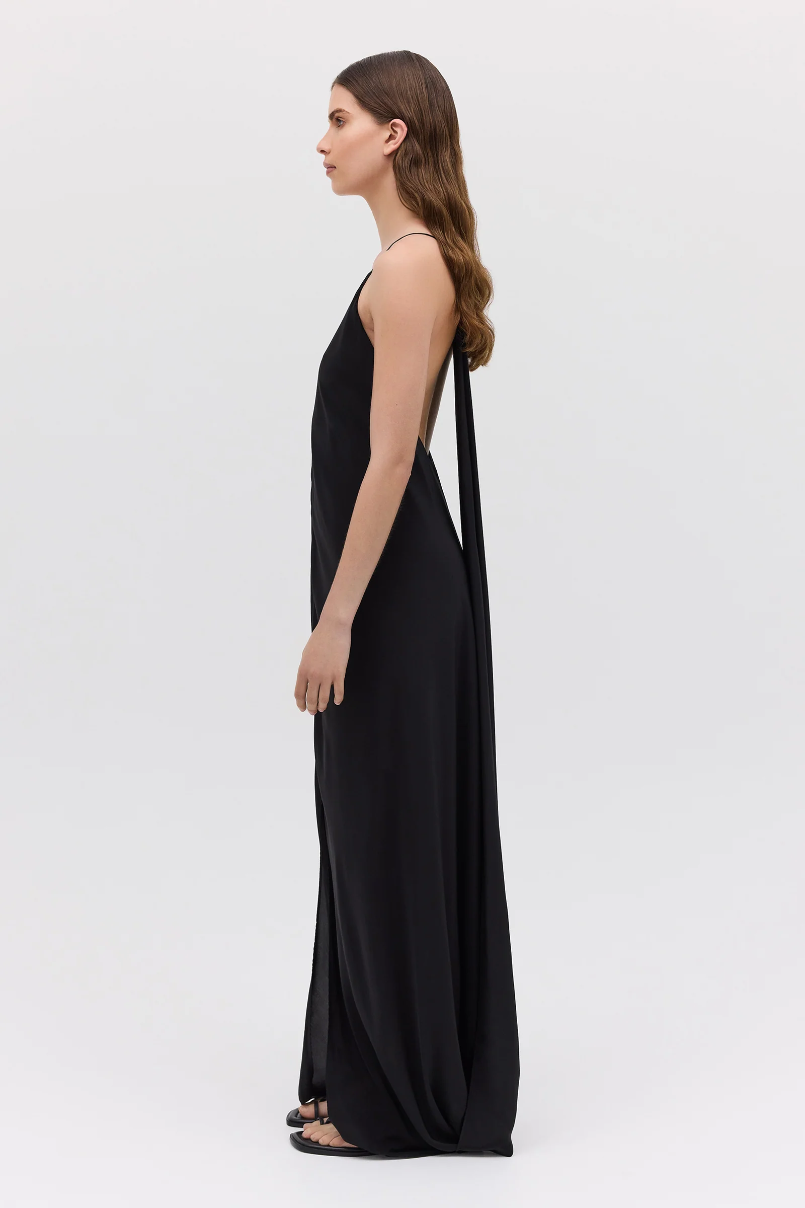BLACK SILK CDC SURRENDER DRESS - Image 5