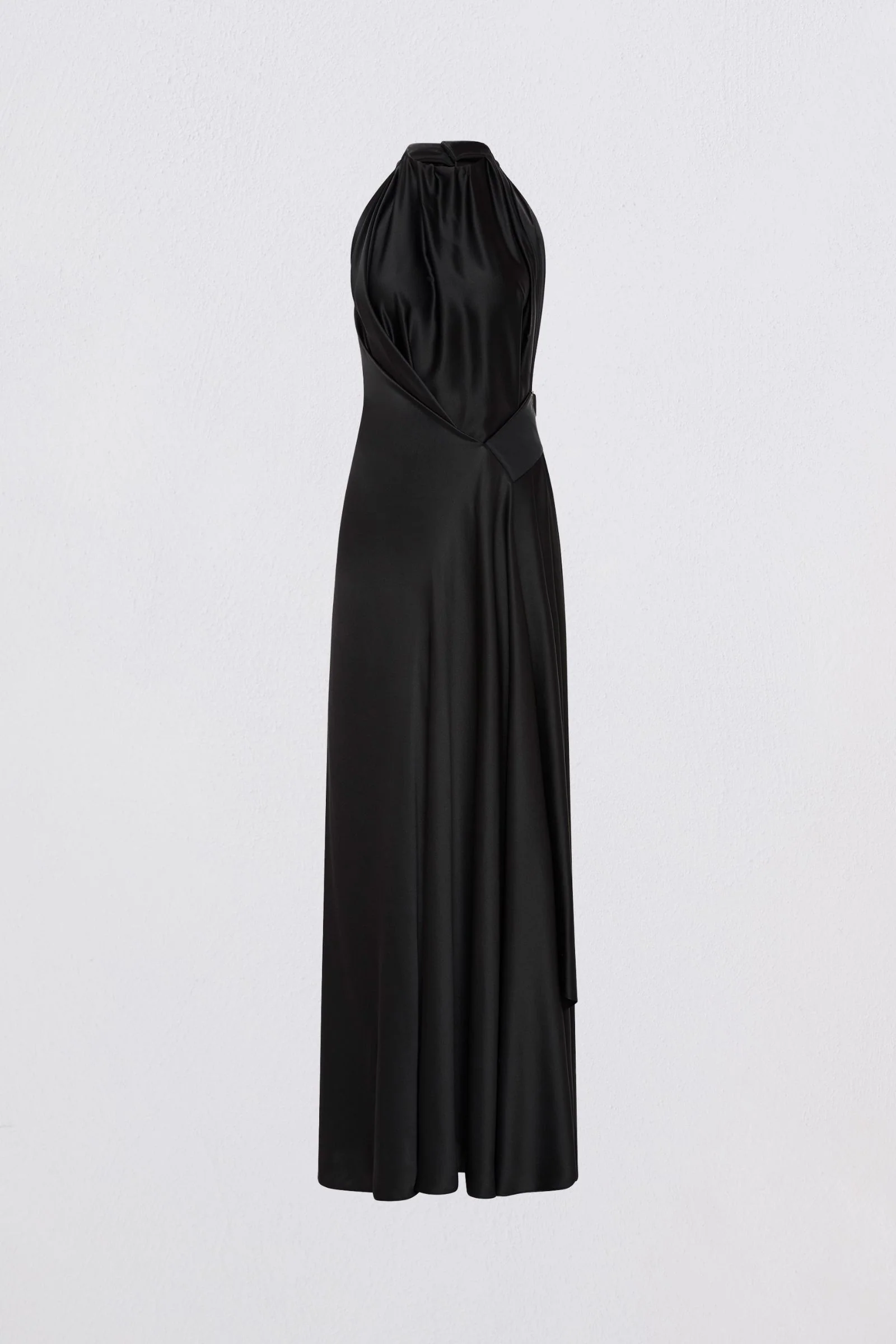 BLACK SILK ISABELLA GOWN - Image 5