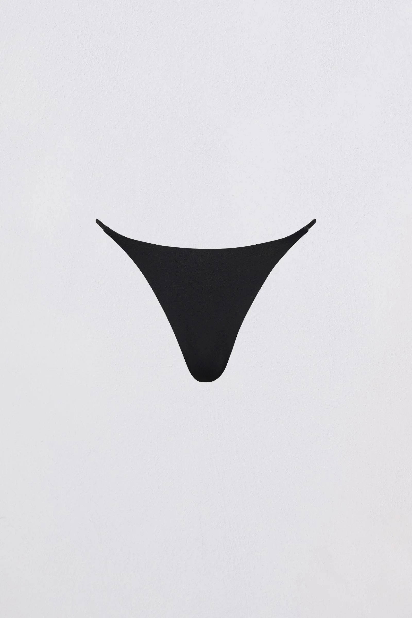 BLACK SPANDEX EXHALE SWIM BOTTOM - Image 8