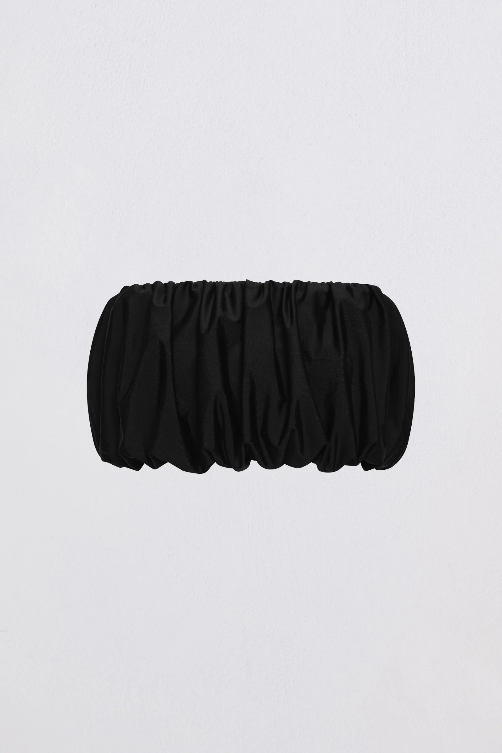 BLACK SPANDEX HAZEL SWIM TOP - Image 8