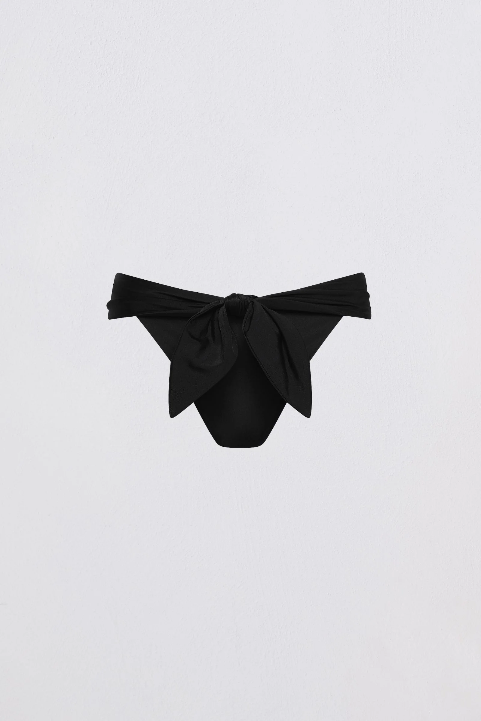 BLACK SPANDEX RISING SWIM BOTTOM - Image 7