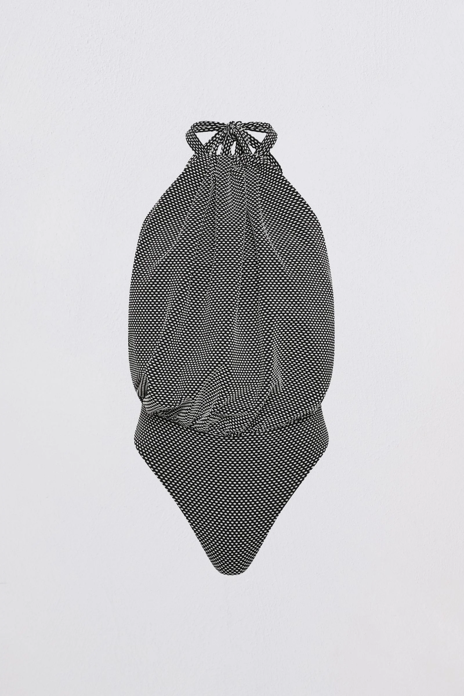 BLACK SPOT JACQUARD HAZEL ONE PIECE - Image 8