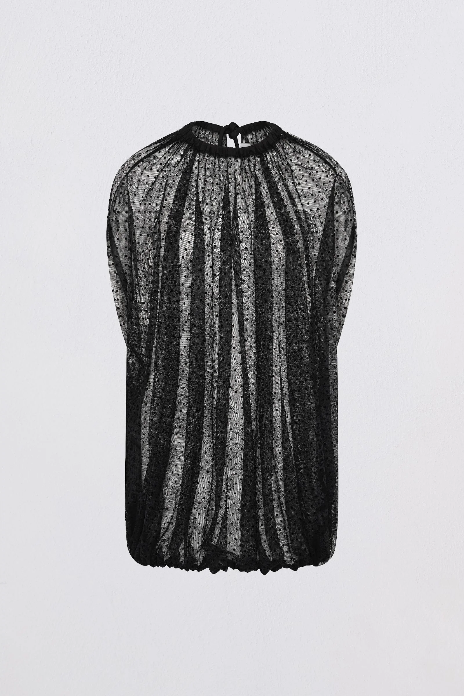 BLACK SPOT LACE GIOVANNA TOP - Image 6