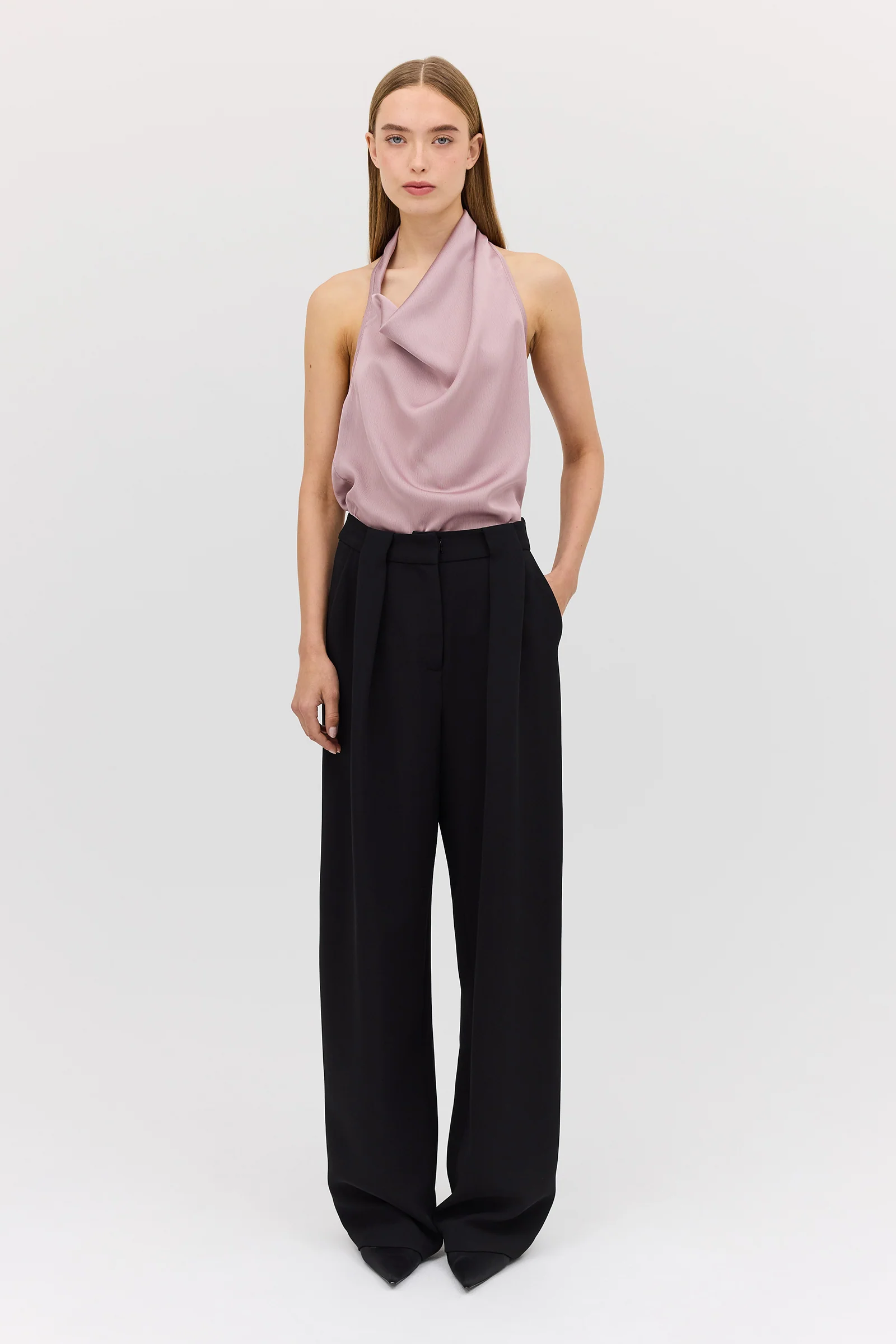 BLACK SUITING AFFINITY PANT - Image 3