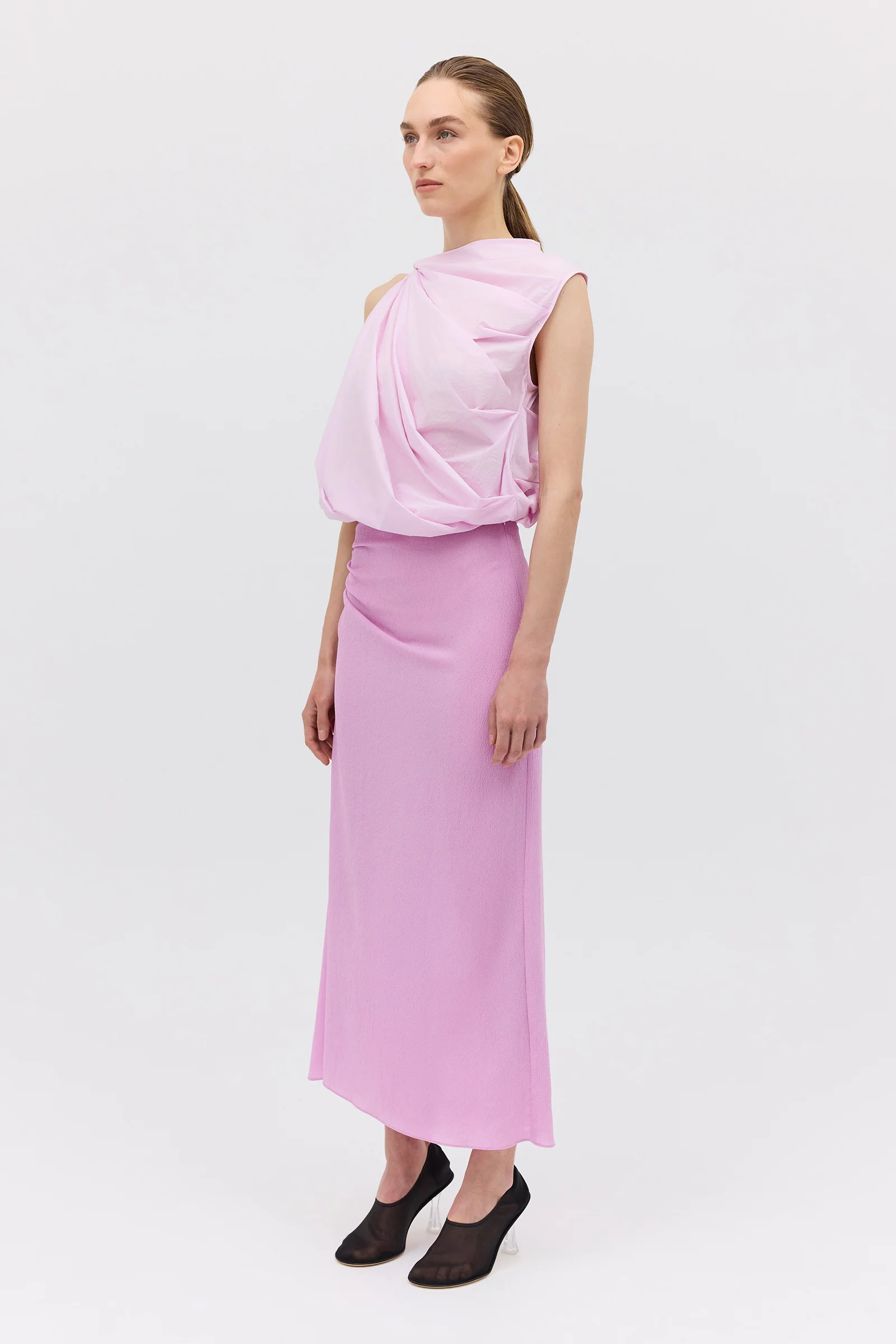 BLOSSOM COTTON NYLON TUMBLE TOP - Image 4