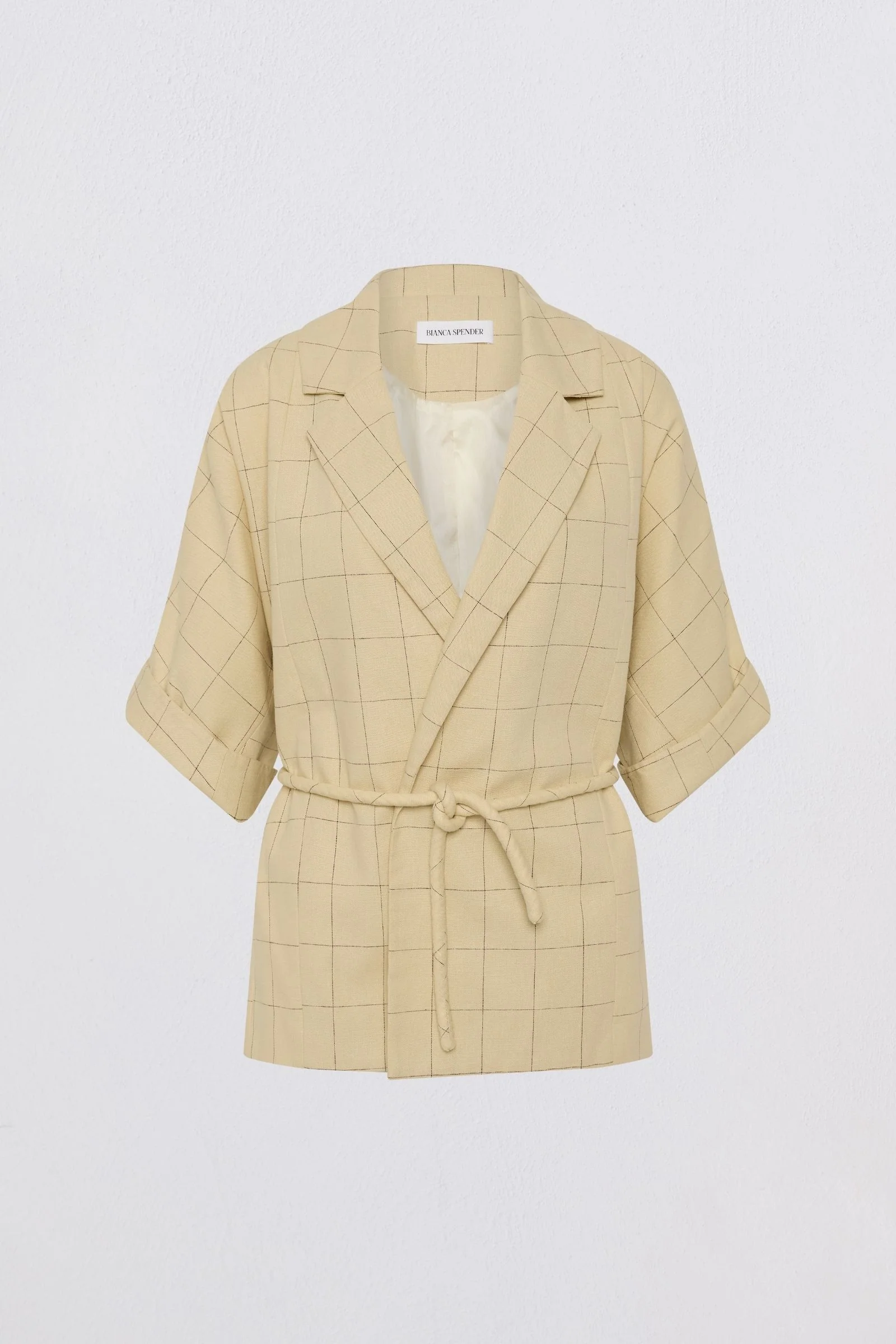 BUTTER CHECK SUITING ARBUS COAT - Image 8