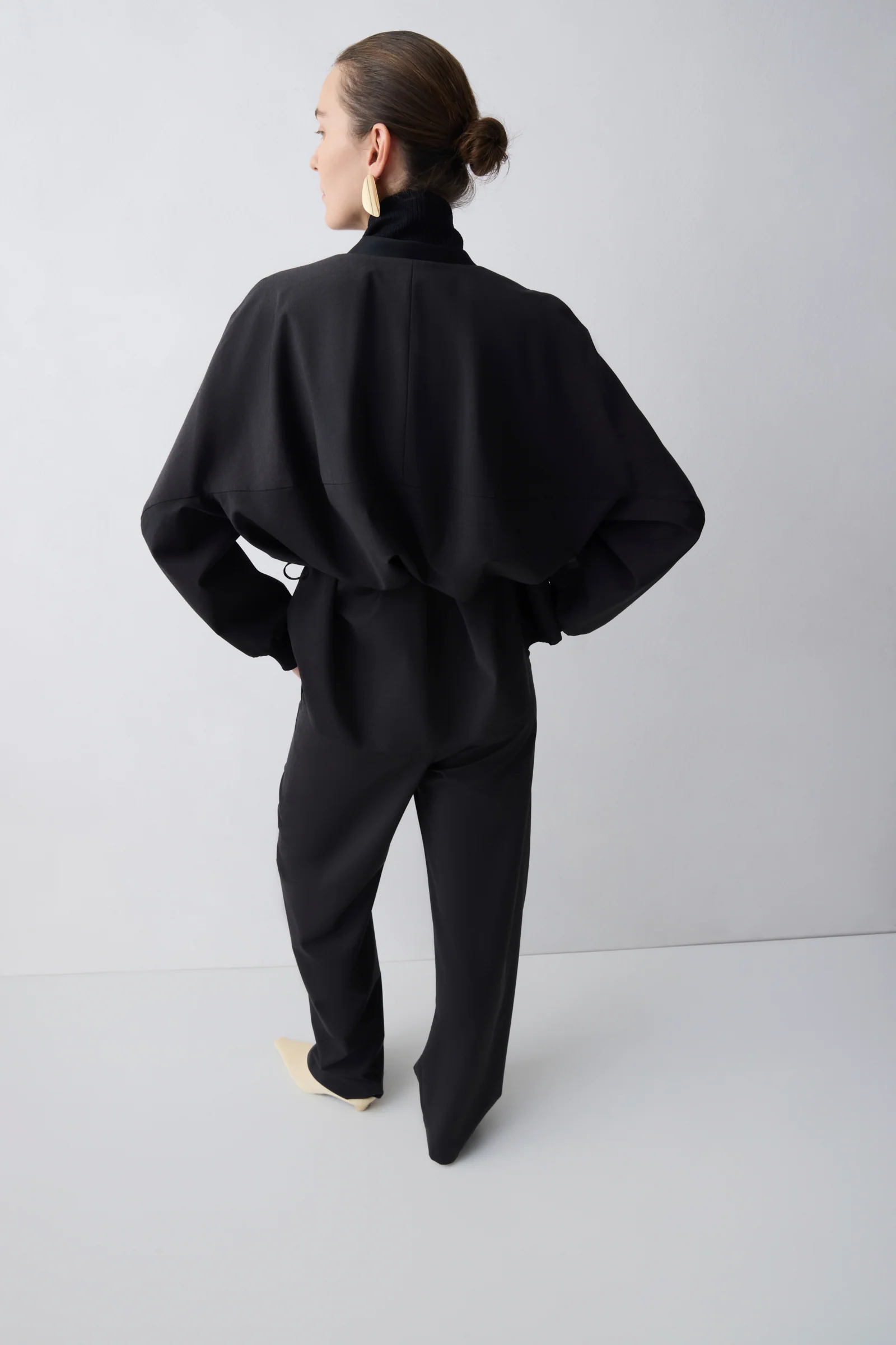 CHARCOAL WOOL SUITING AWAKEN PANT - Image 4