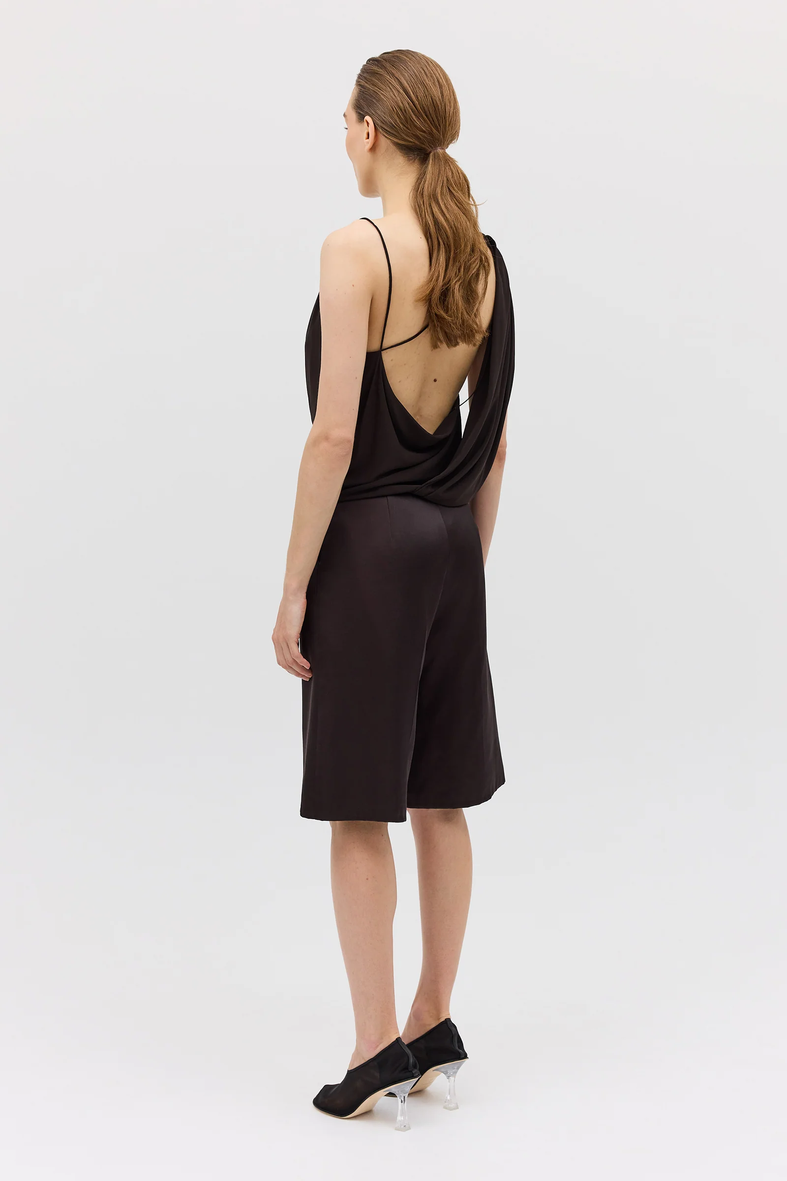 CHOCOLATE JERSEY LIQUID TOP - Image 6