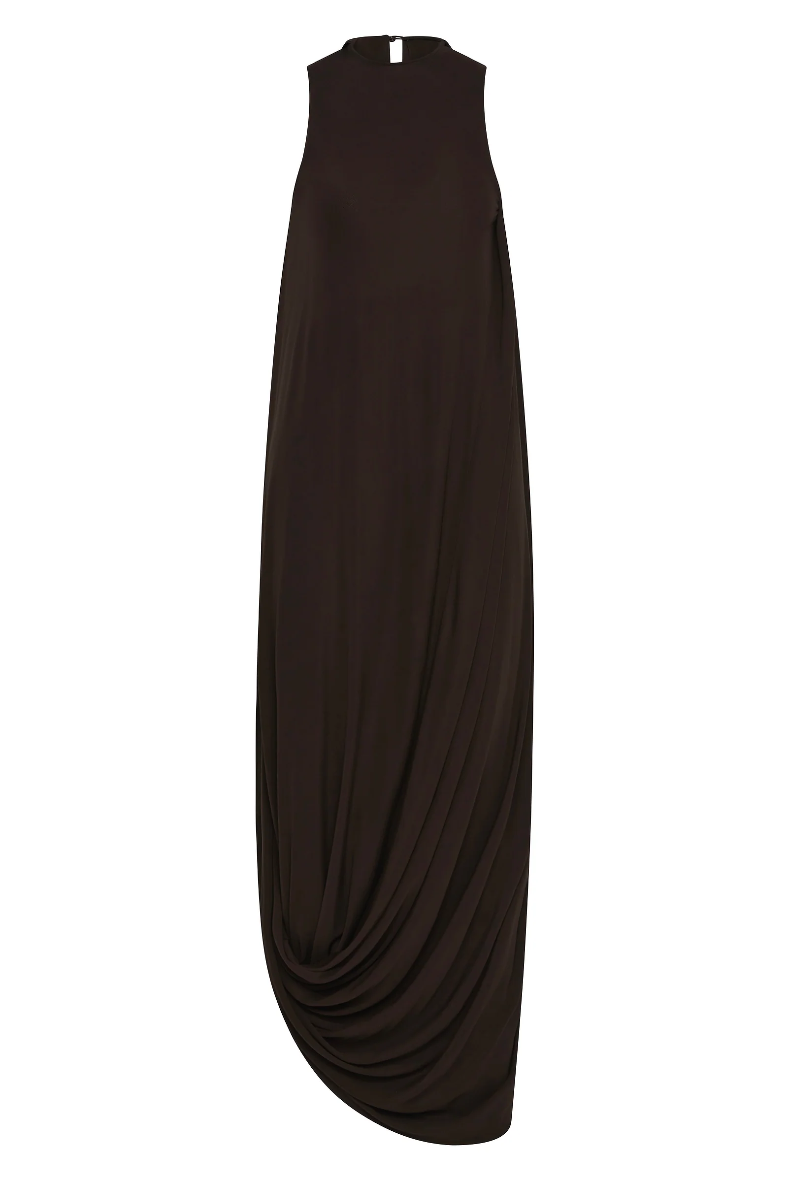 CHOCOLATE JERSEY RELEASE DRESS - Image 5