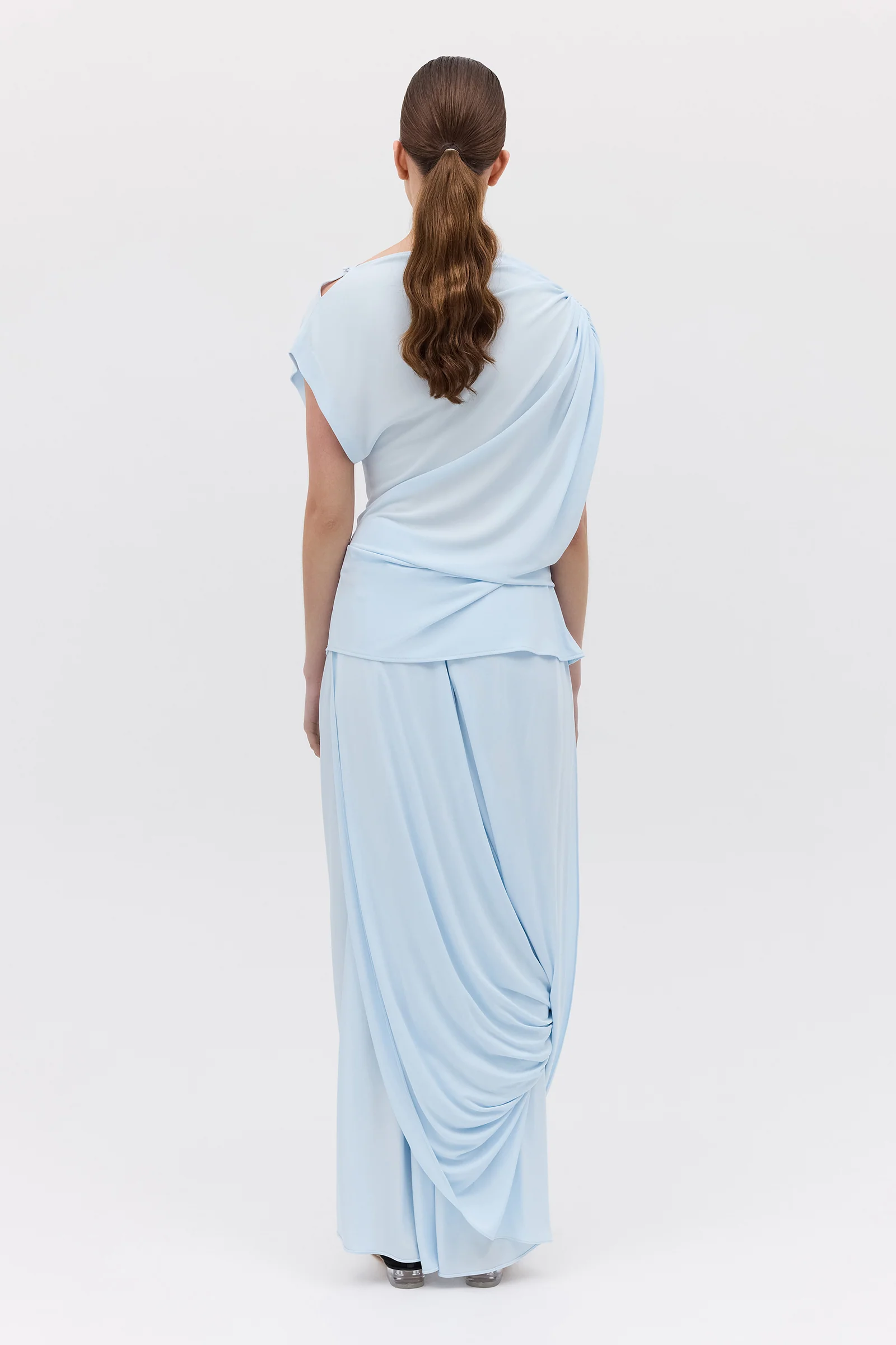 CLOUD JERSEY RIPPLE SKIRT - Image 6