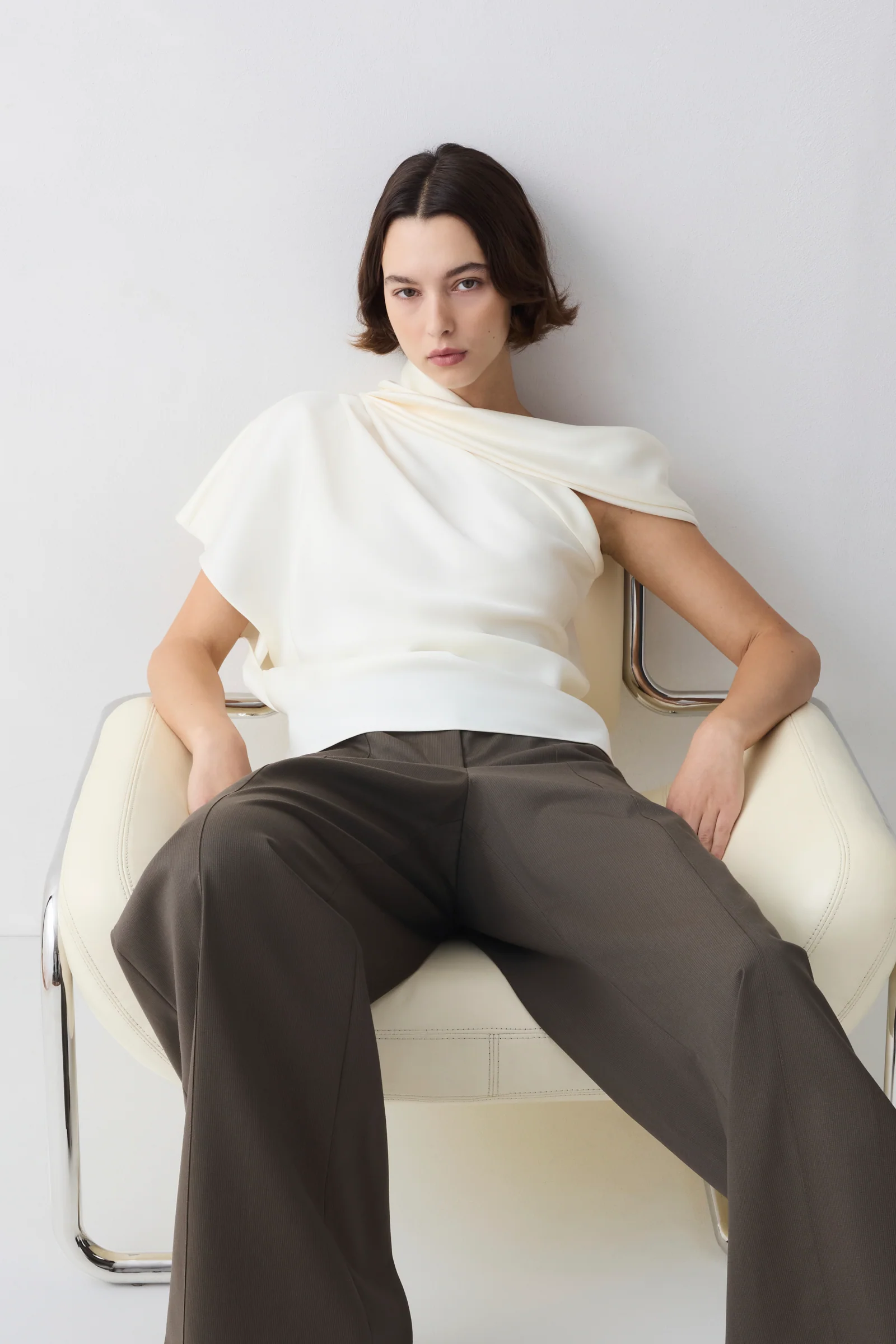 COFFEE SUITING CLARION PANT - Image 6