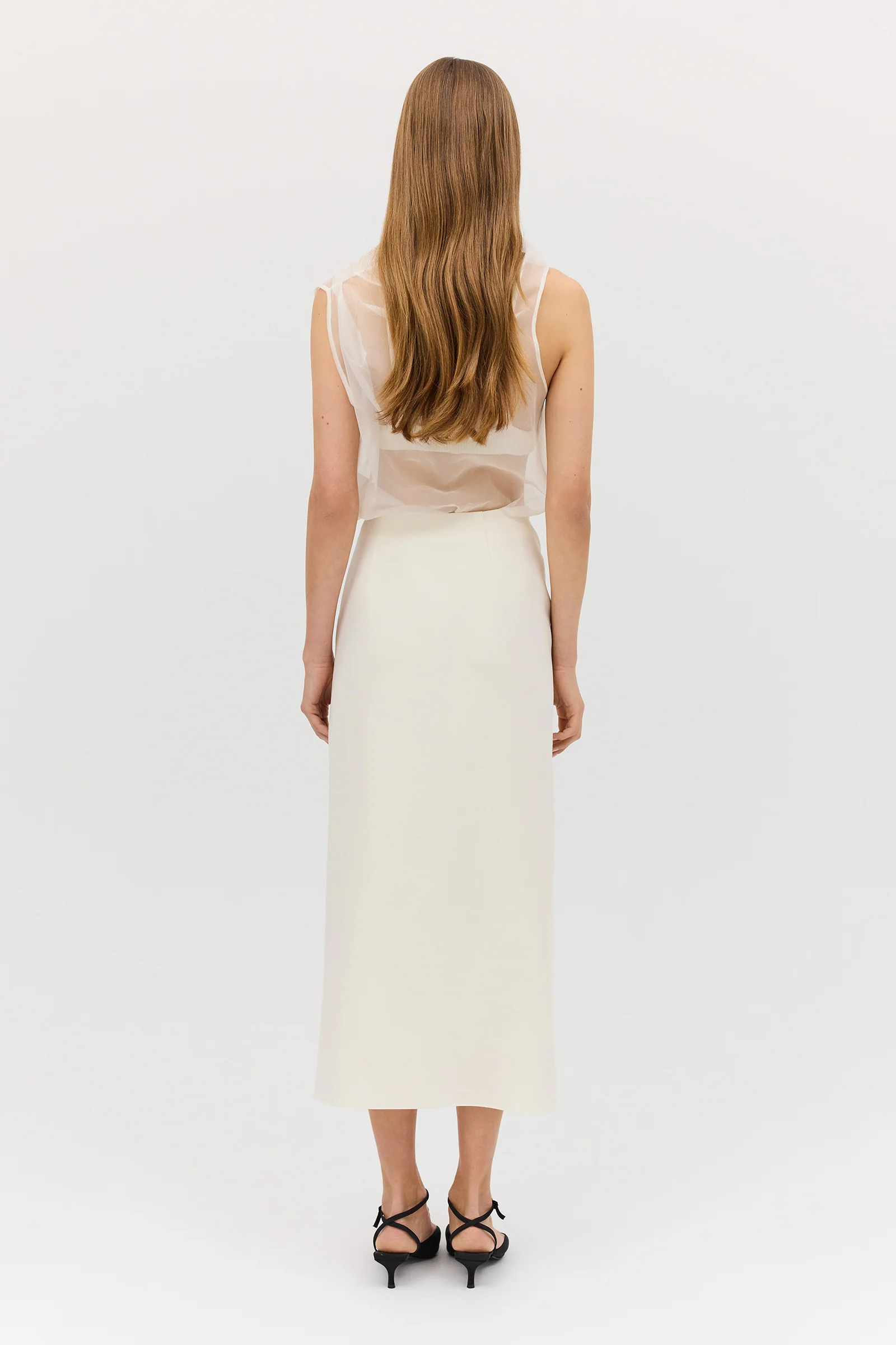 CREAM WOOL CARESS SKIRT - Image 7
