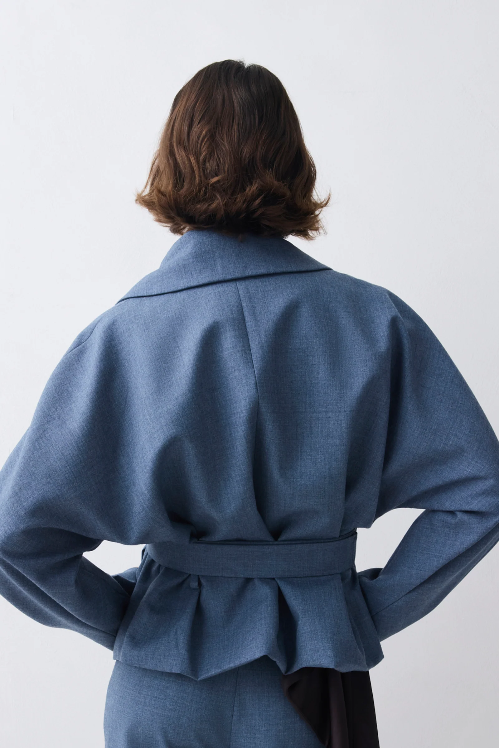 DENIM WOOL SUITING EVOLVE JACKET - Image 3