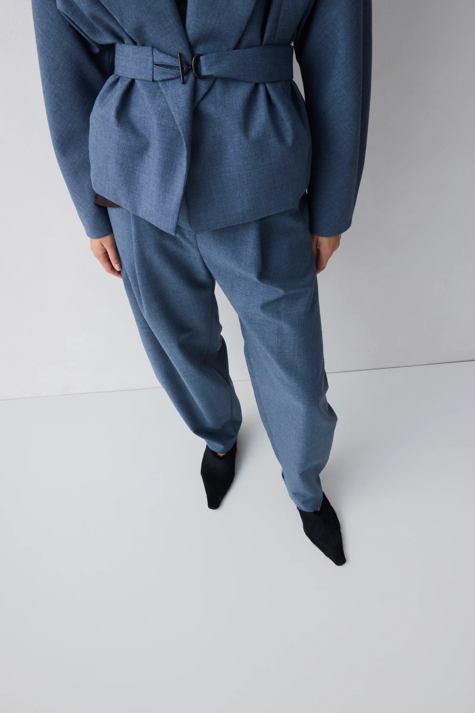 DENIM WOOL SUITING EVOLVE JACKET - Image 5