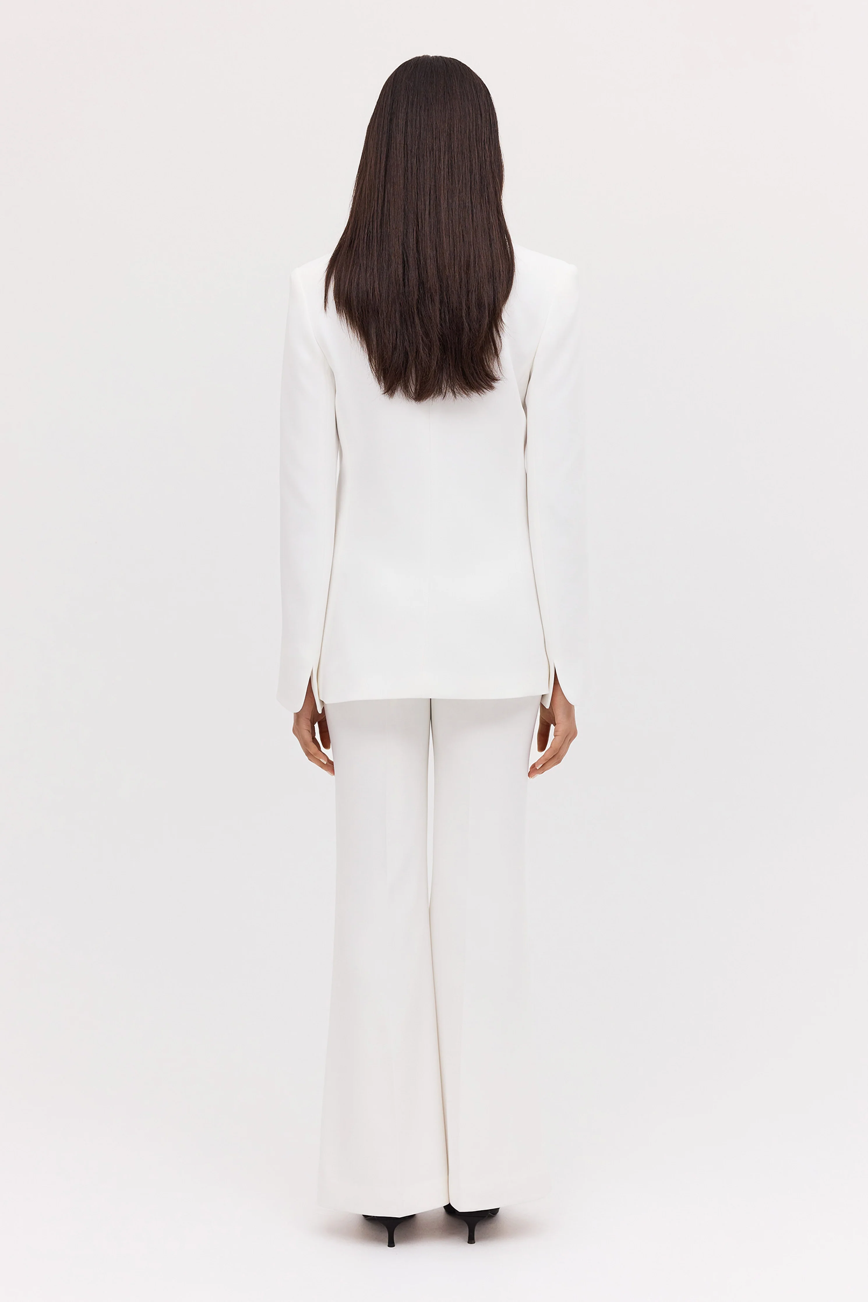 IVORY CREPE ENSO JACKET - Image 8