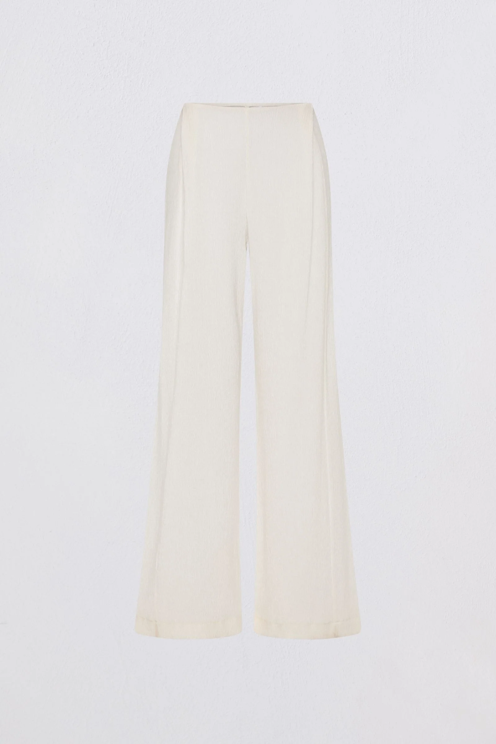 IVORY CRINKLE RAY PANT - Image 7