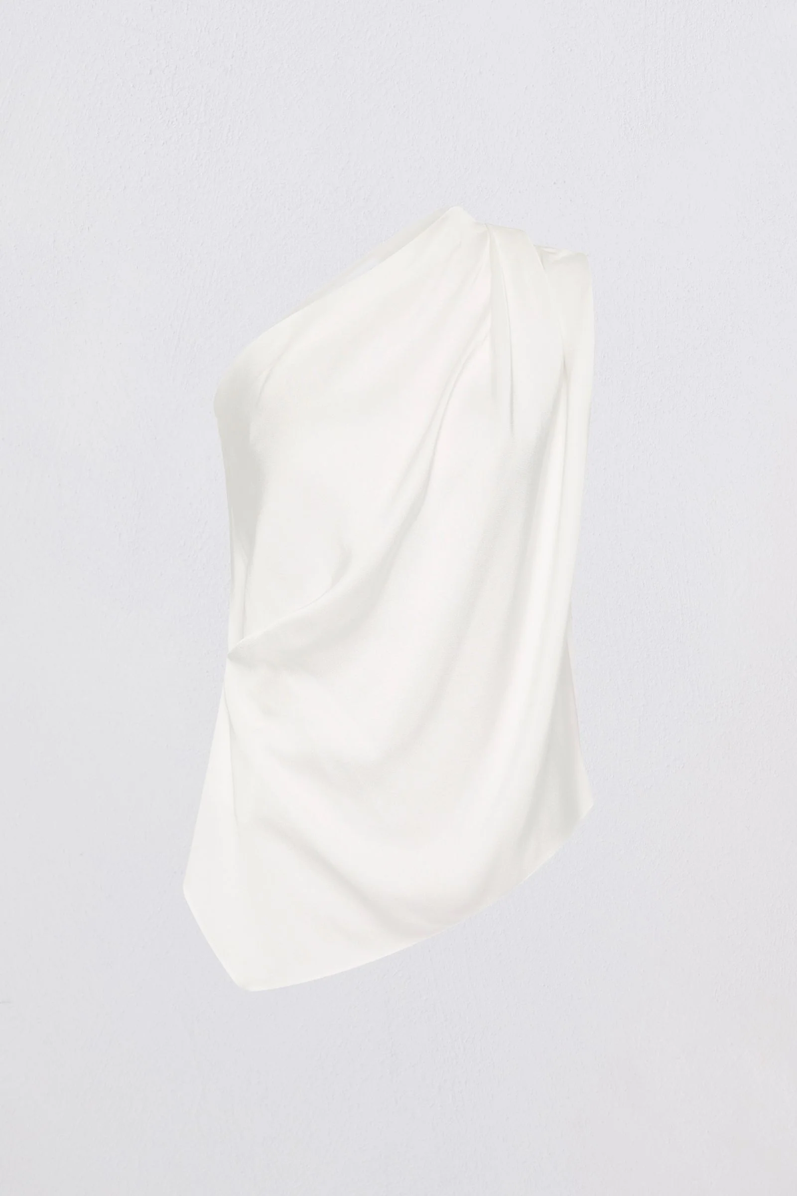 IVORY SATIN ANTONIA TOP - Image 8