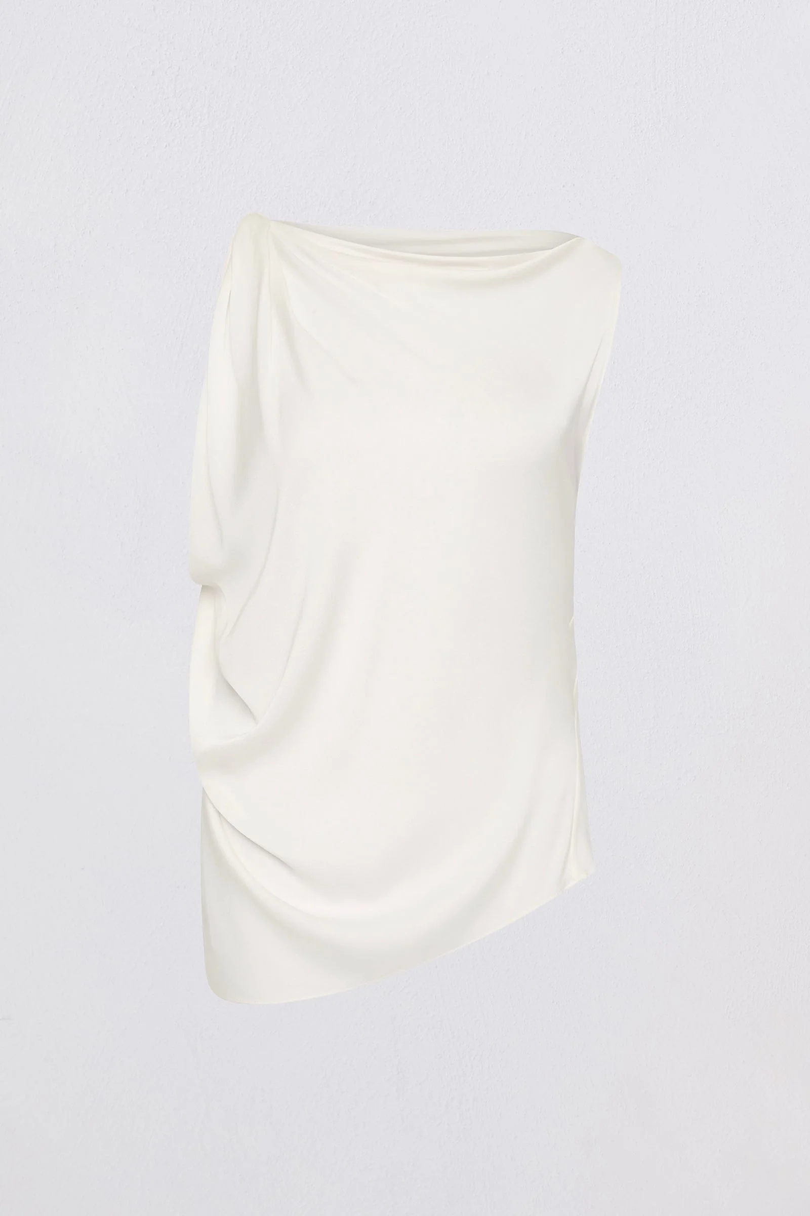 IVORY SILK ROMA TOP - Image 6