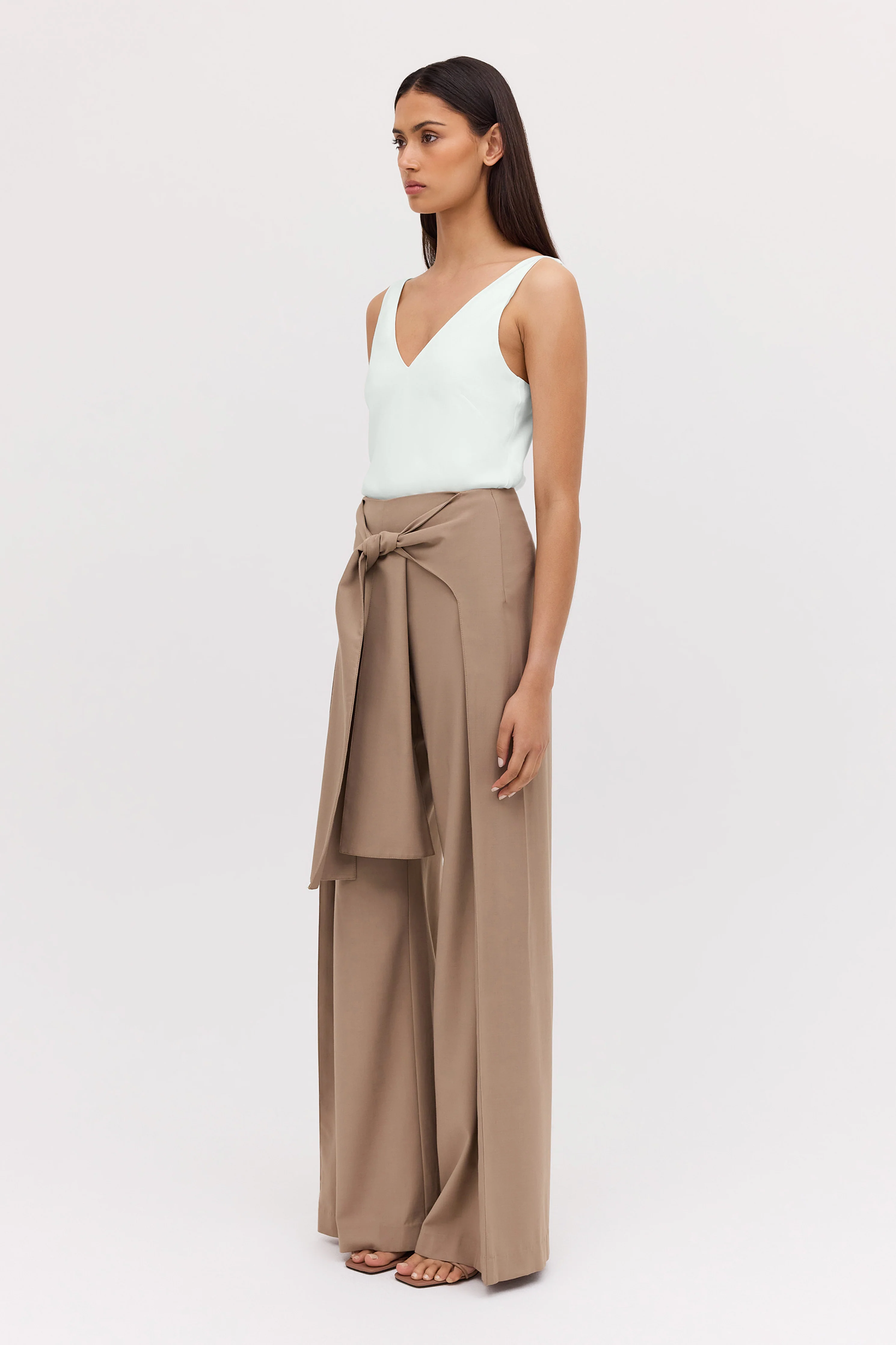 LATTE SUITING FLUENT PANT - Image 5