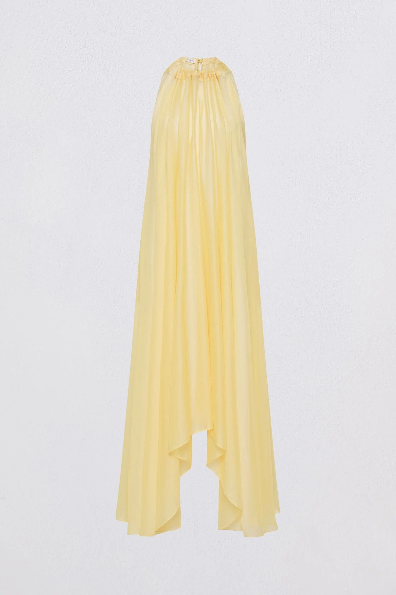 LEMON CHIFFON EFFUSE DRESS - Image 8