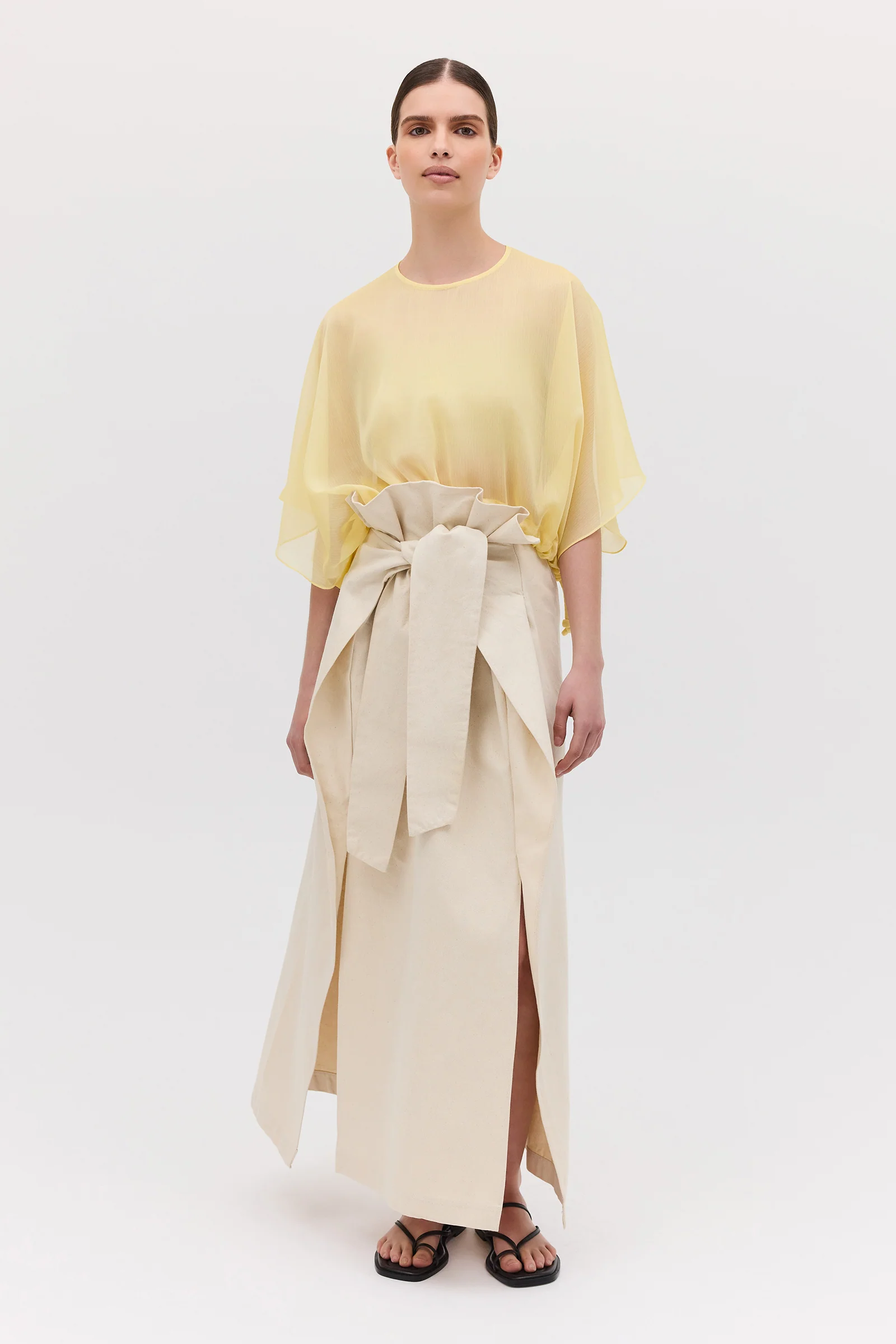 LEMON CHIFFON ENVELOP TOP - Image 3