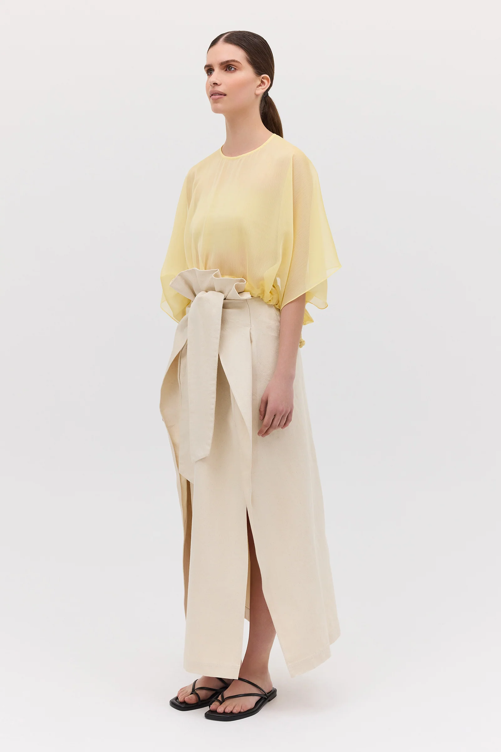 LEMON CHIFFON ENVELOP TOP - Image 4