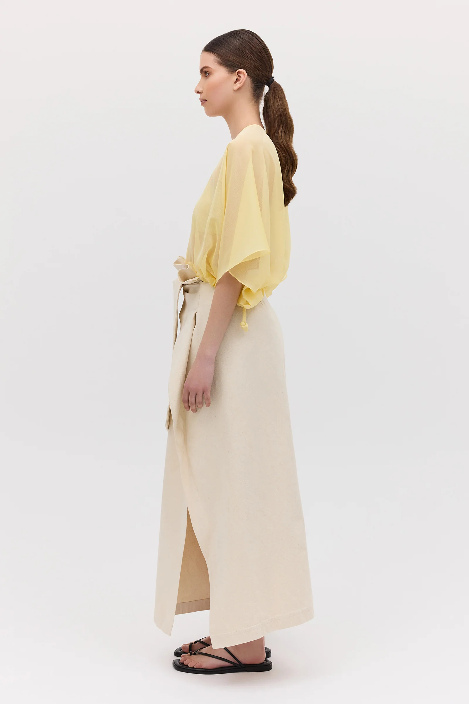 LEMON CHIFFON ENVELOP TOP - Image 5