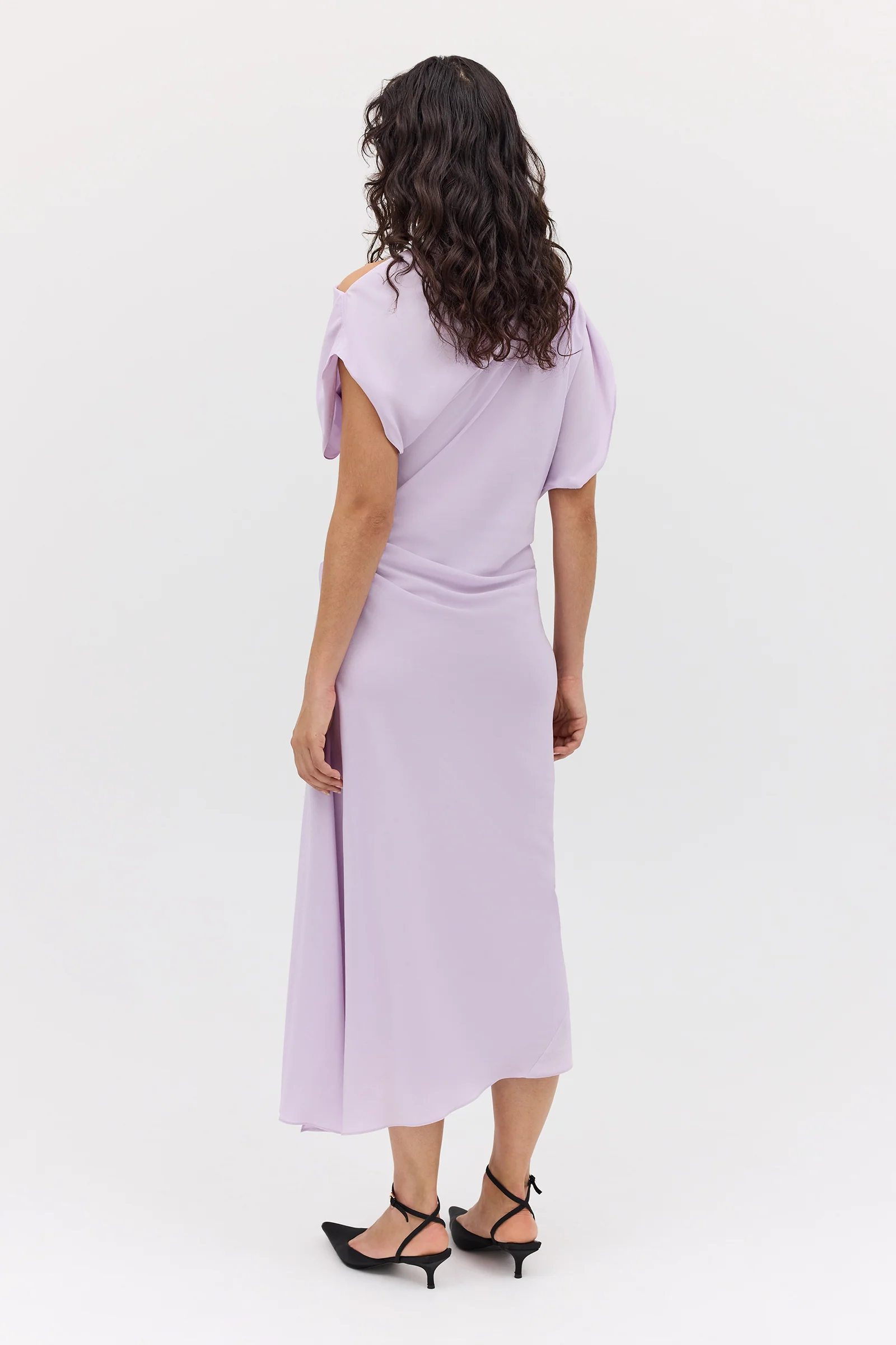 LILAC SILK CDC DECODE DRESS - Image 8