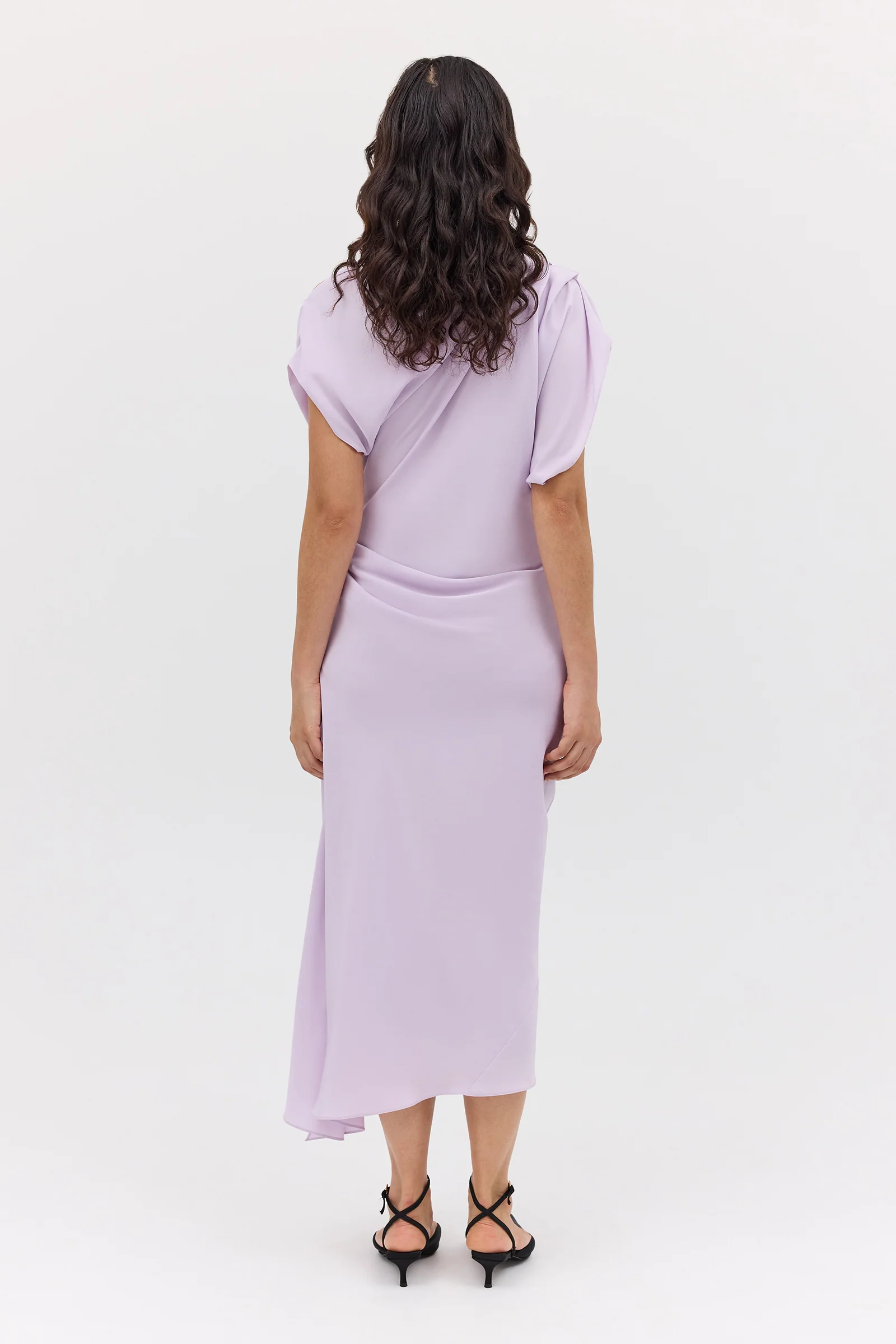LILAC SILK CDC DECODE DRESS - Image 9
