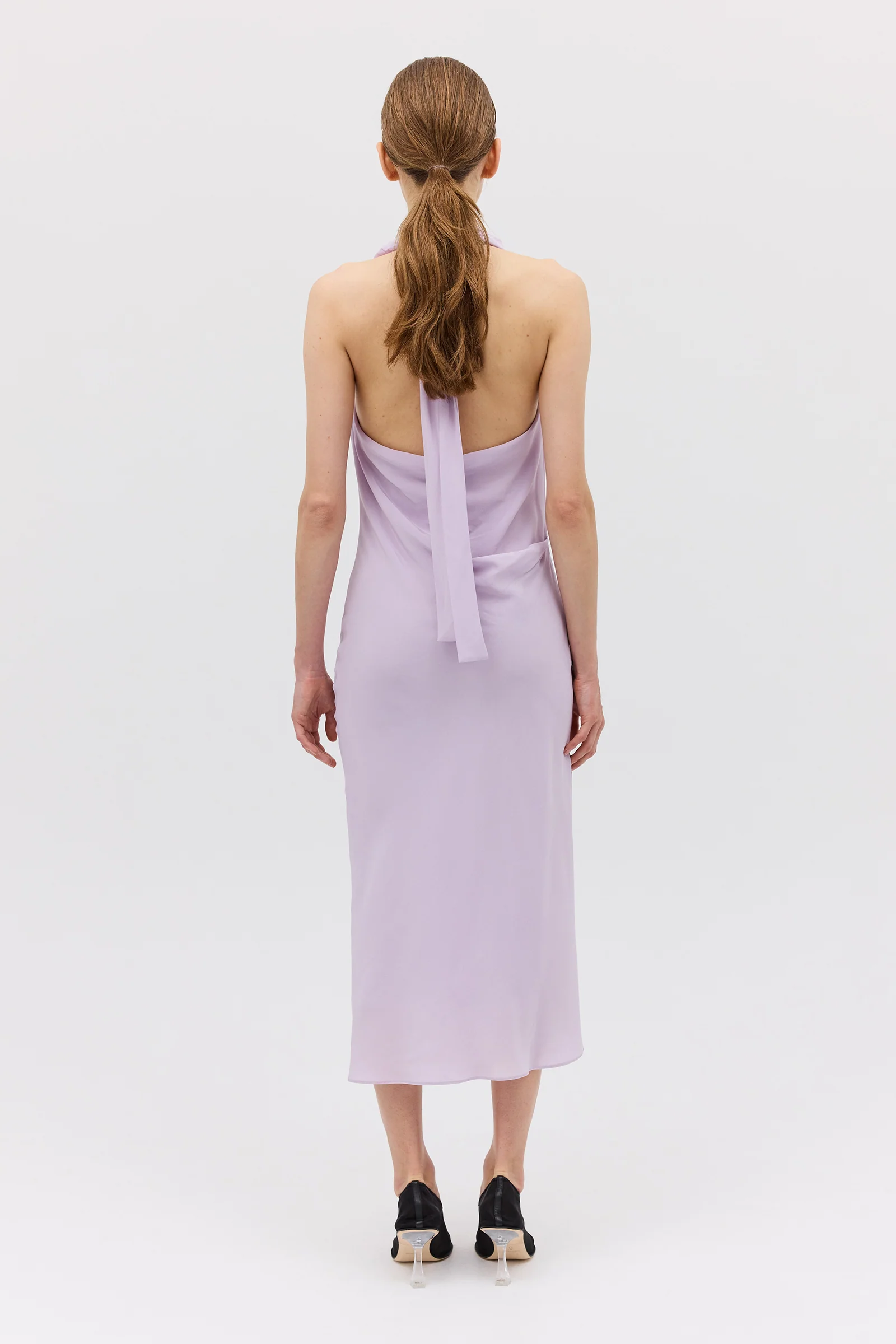 LILAC SILK CDC SUBLIMATE DRESS - Image 7