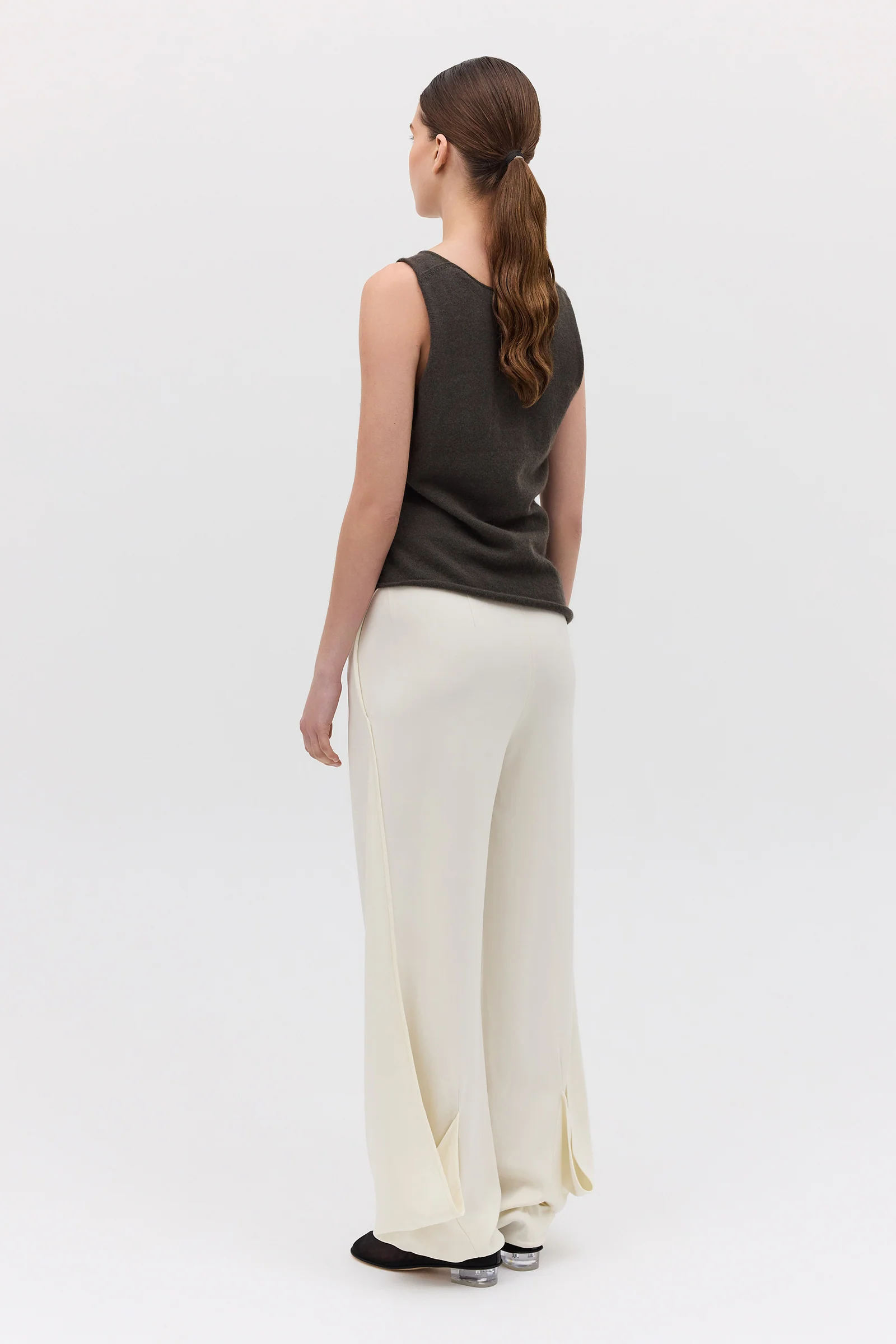 LIQUORICE CASHMERE TENDER KNIT - Image 6