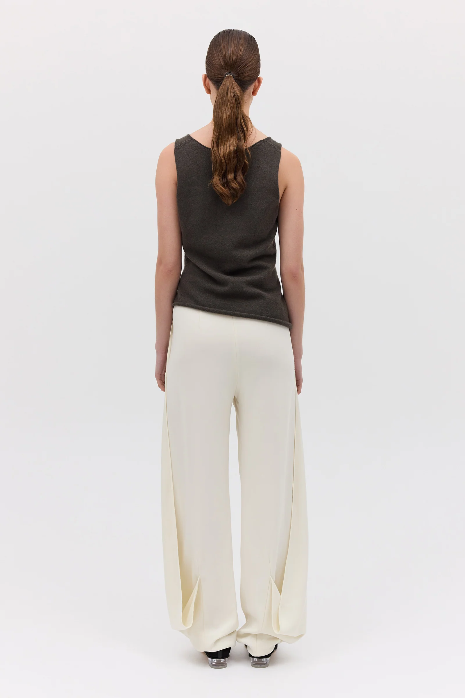 LIQUORICE CASHMERE TENDER KNIT - Image 7