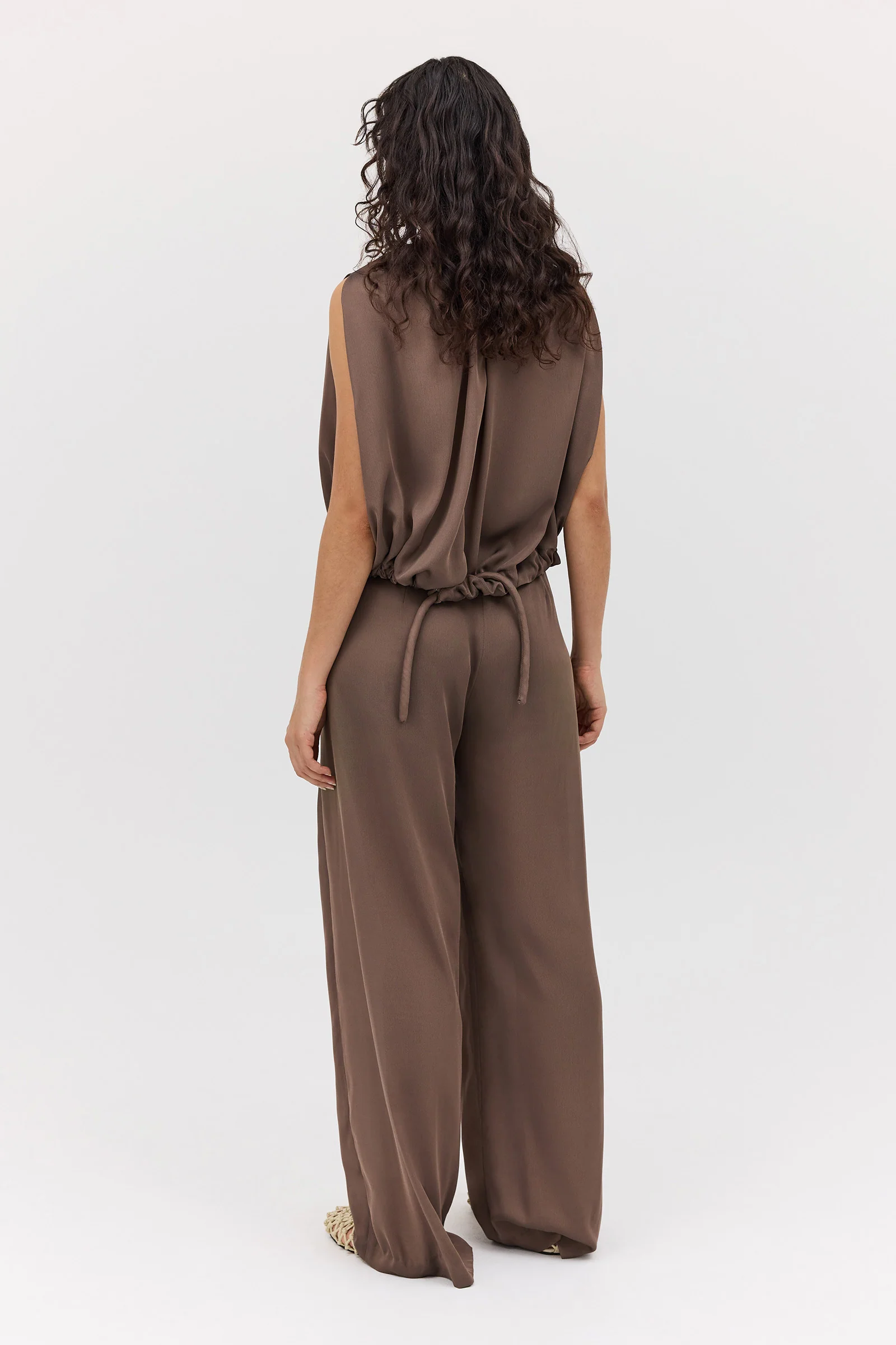 MUSHROOM CHIFFON RAY PANT - Image 5