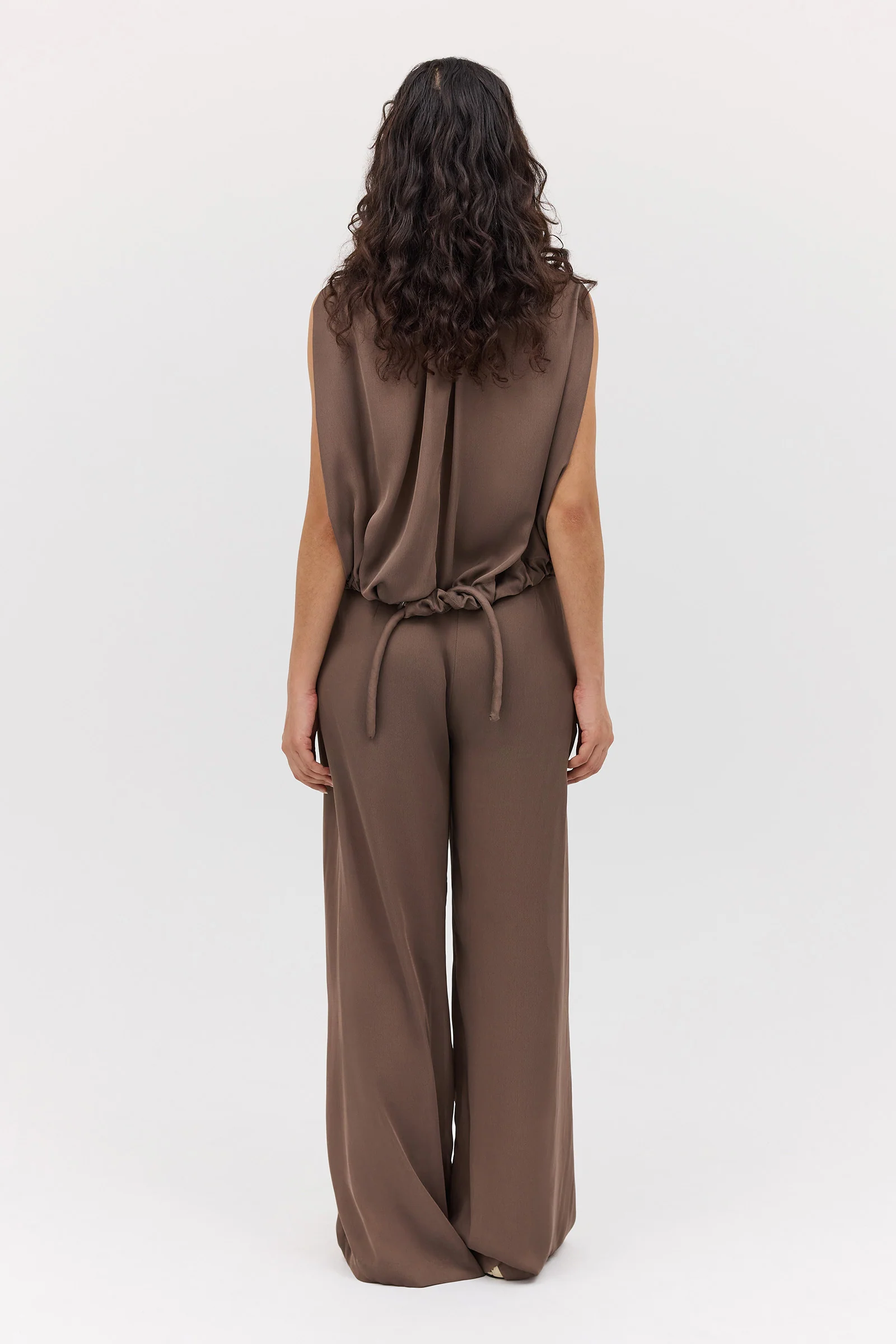MUSHROOM CHIFFON RAY PANT - Image 6