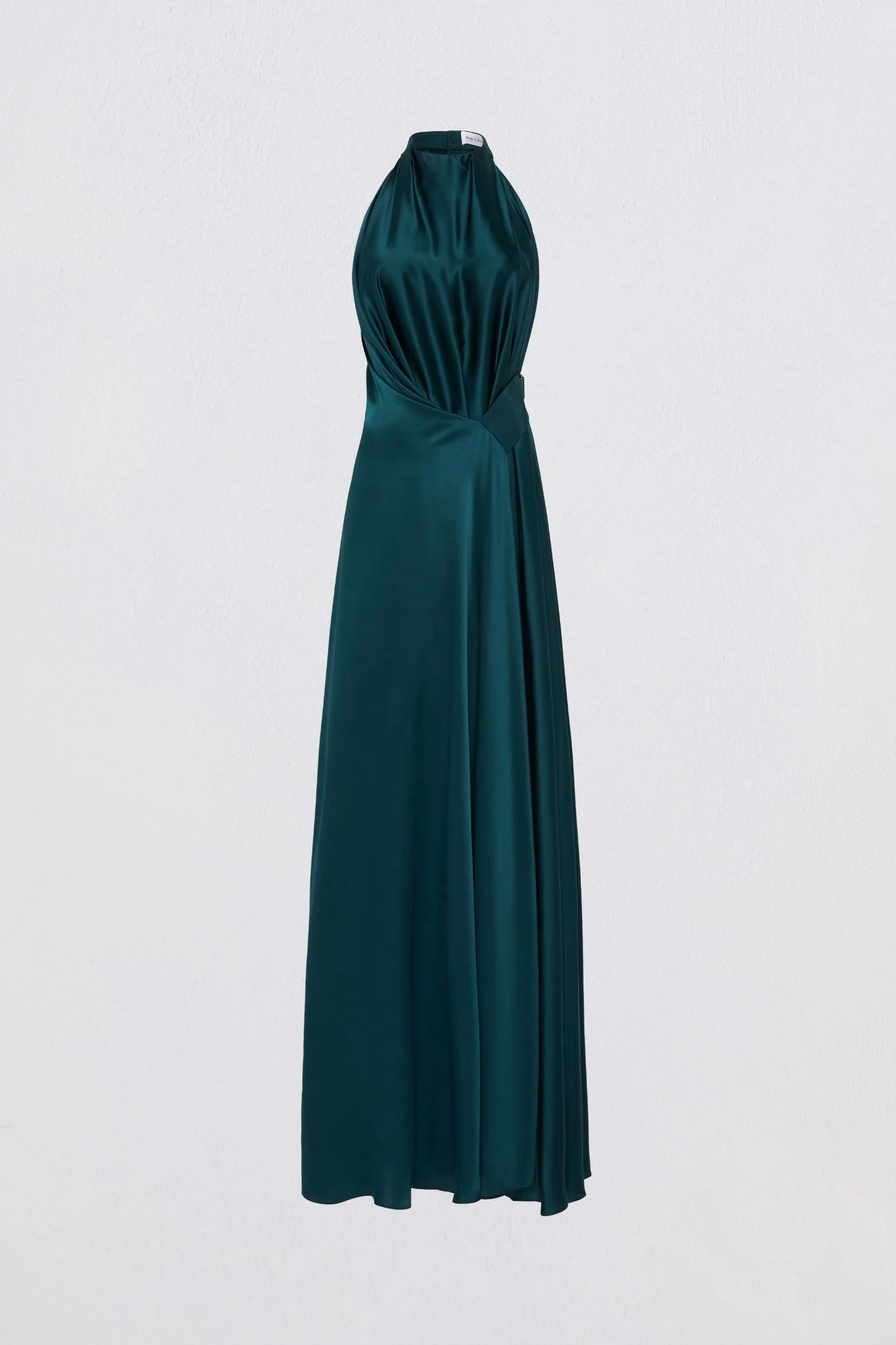 PETROL SILK SATIN  ISABELLA GOWN - Image 6