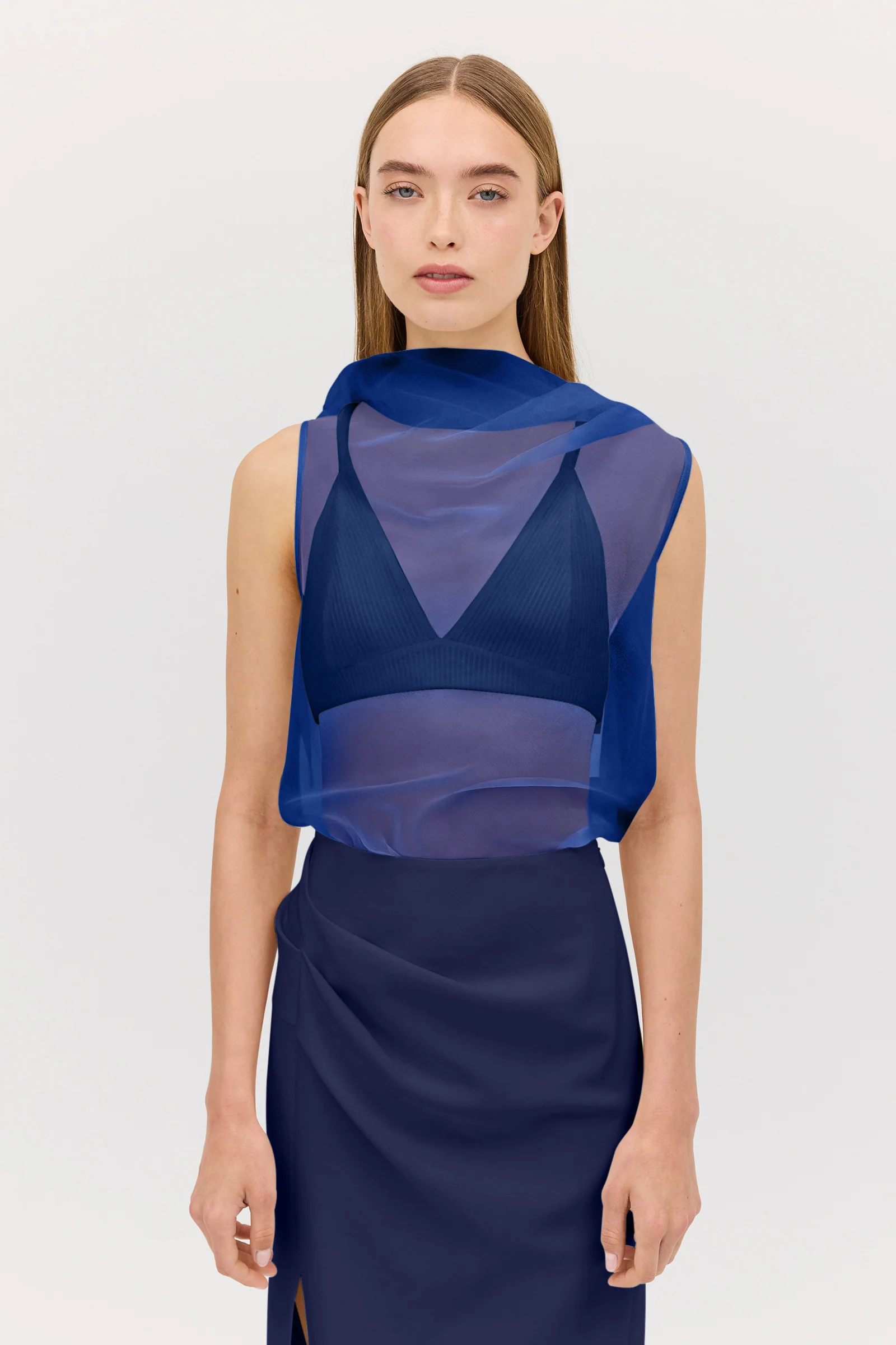 ROYAL CHIFFON CEZANNE TOP - Image 3