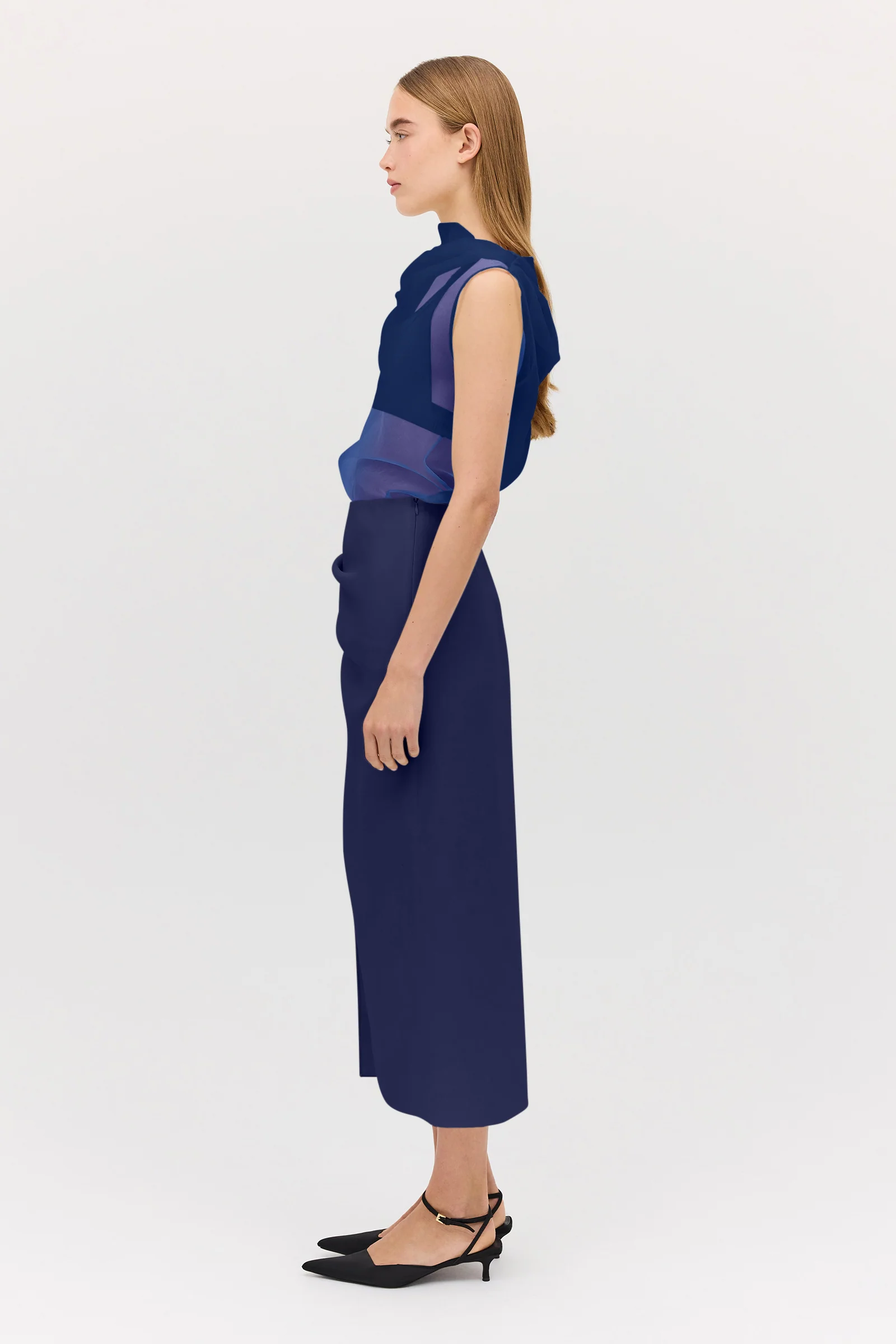 ROYAL CHIFFON CEZANNE TOP - Image 6