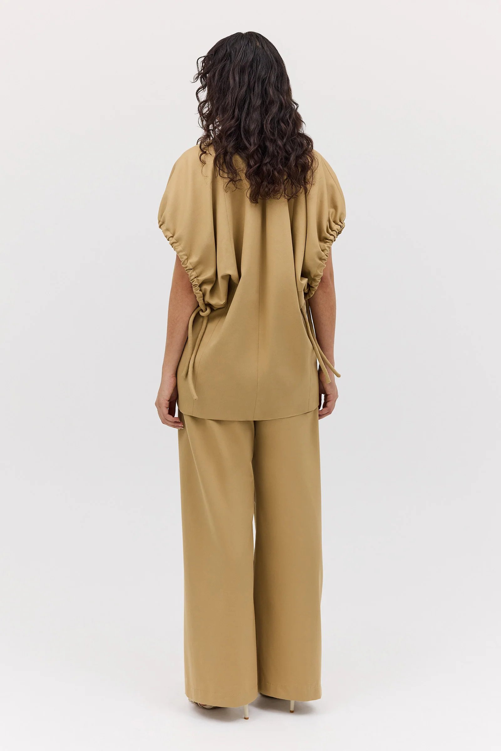 SAND WOOL SUITING PERUSE JACKET - Image 8