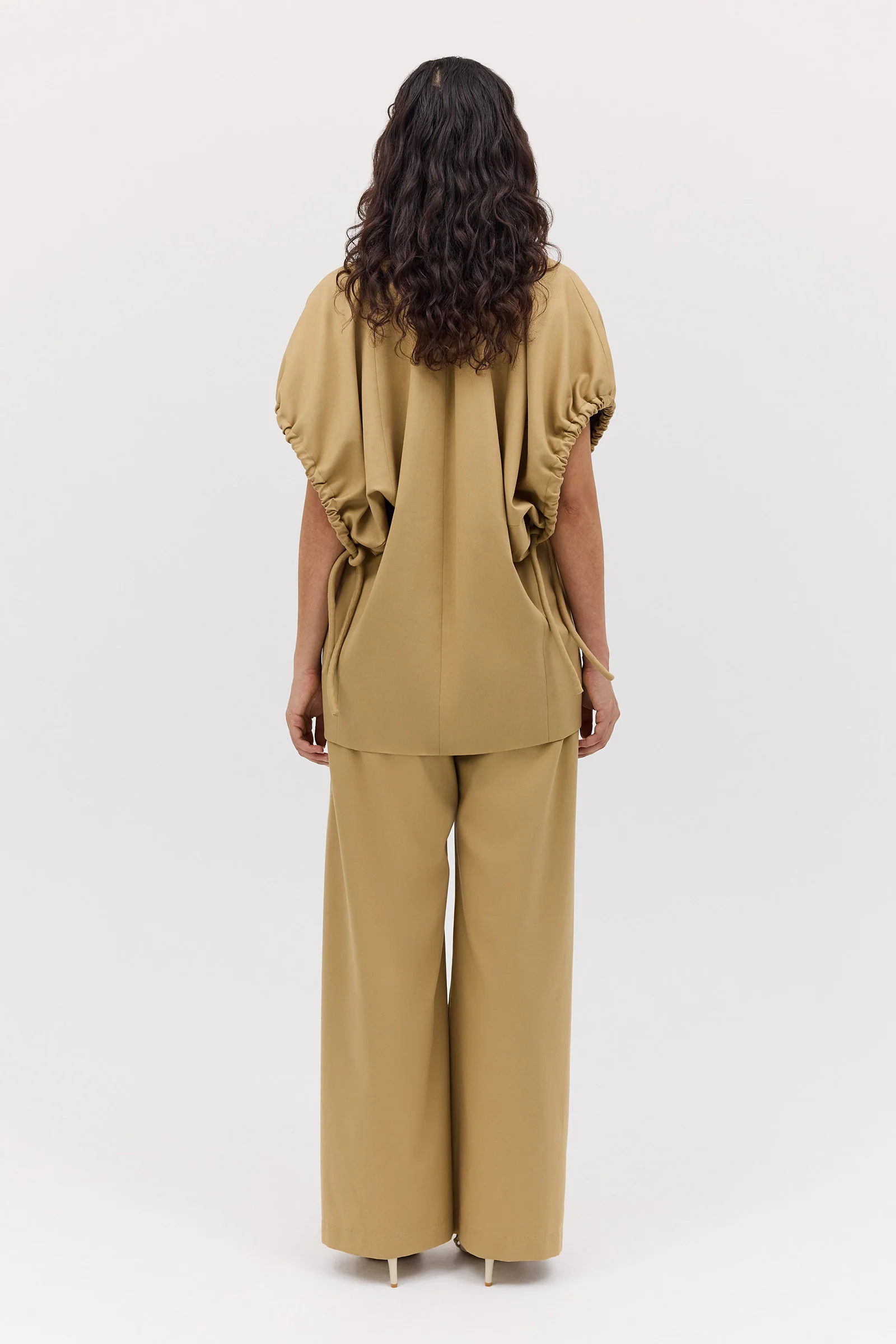 SAND WOOL SUITING PERUSE JACKET - Image 9